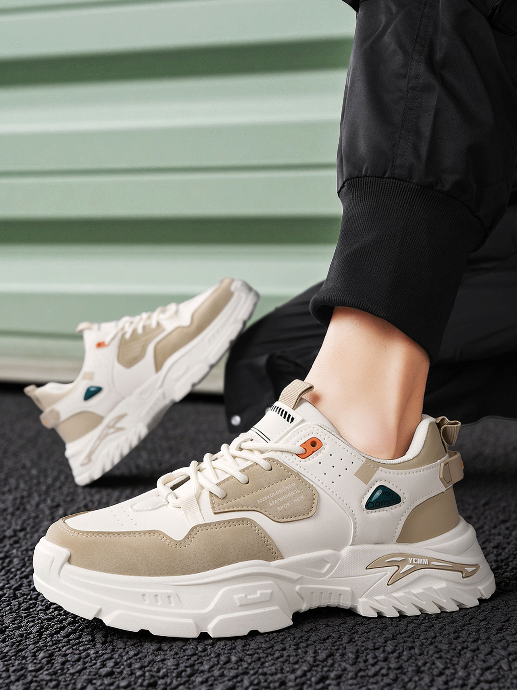 Multi-Color Sporty Casual Sneakers