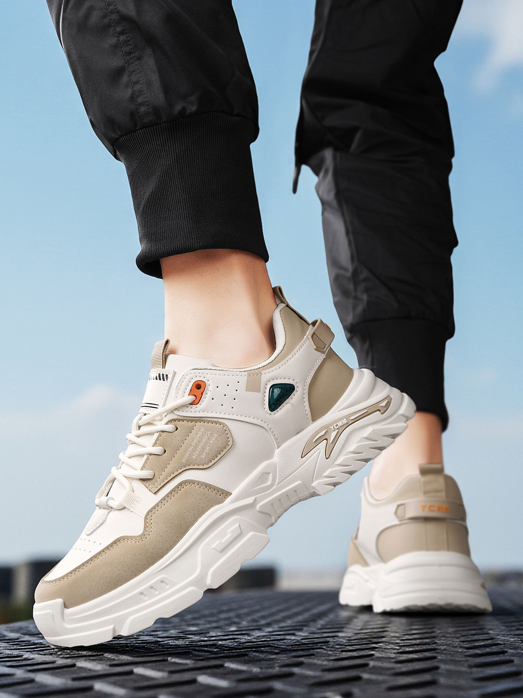 Multi-Color Sporty Casual Sneakers