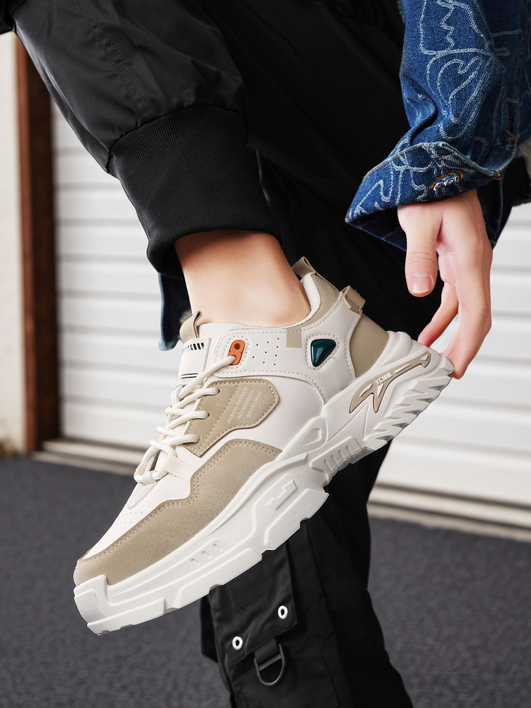 Multi-Color Sporty Casual Sneakers