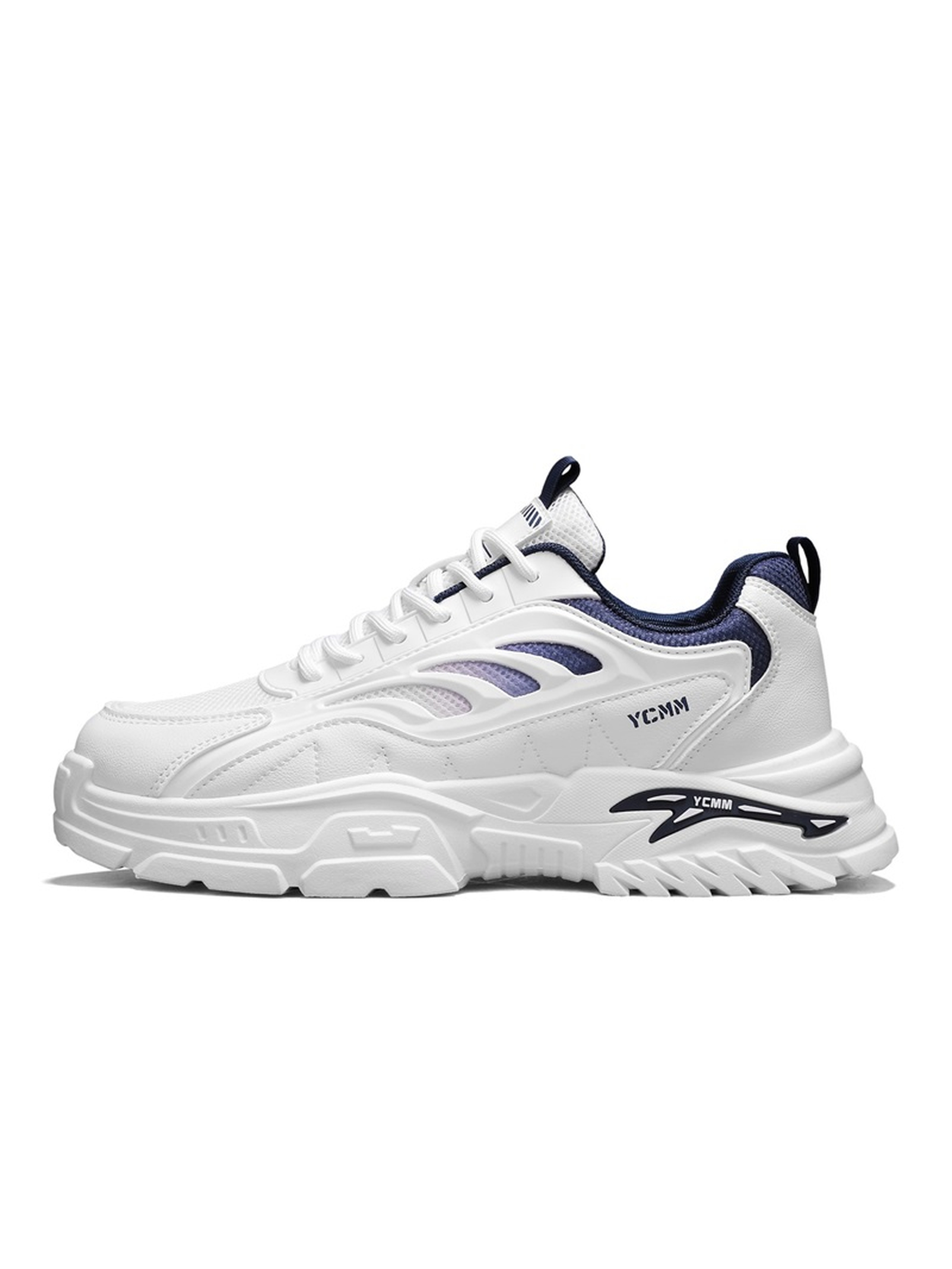 Men Mesh Lace-Up Sports Sneakers