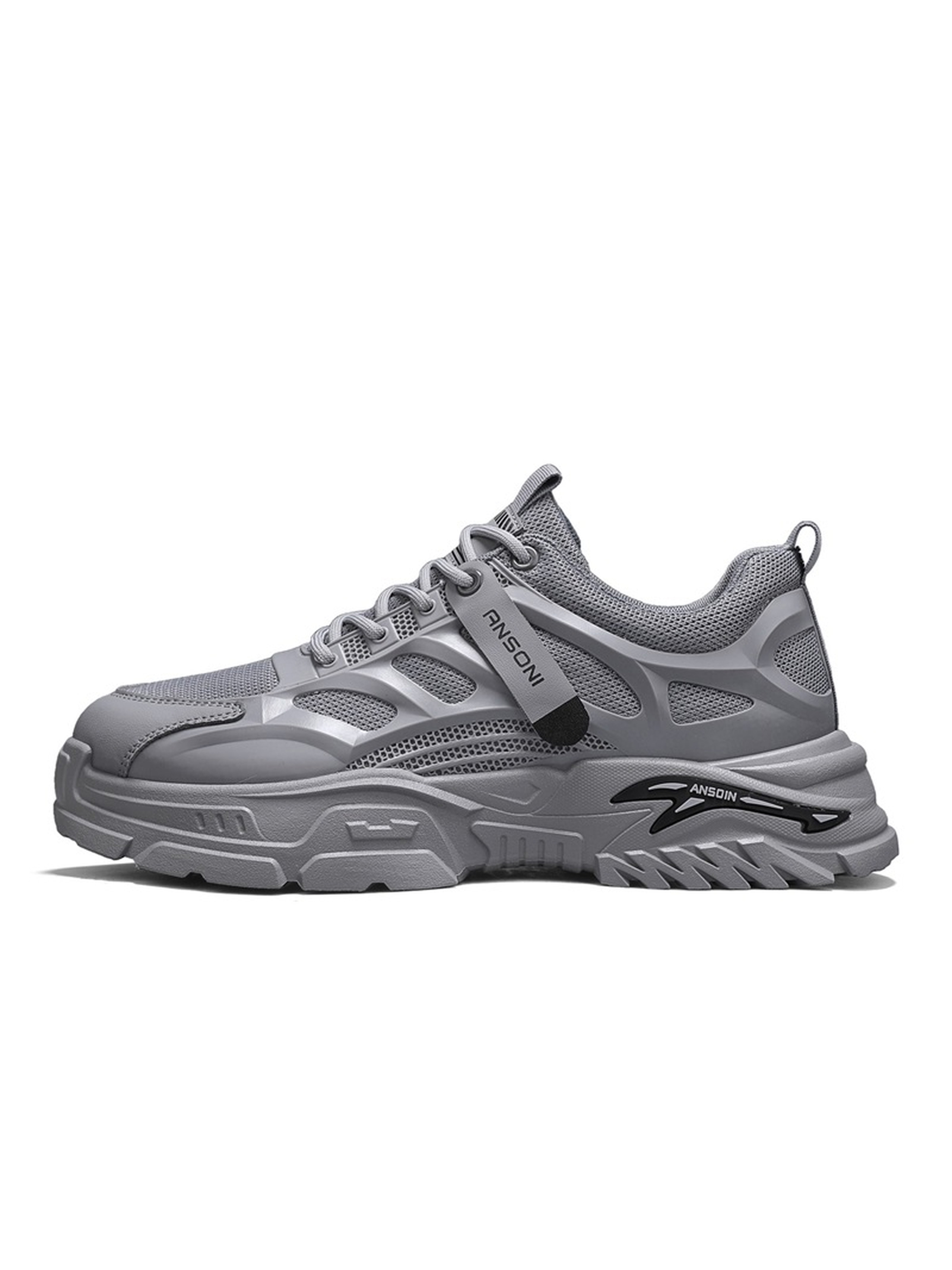 Men Mesh Lace-Up Sports Sneakers