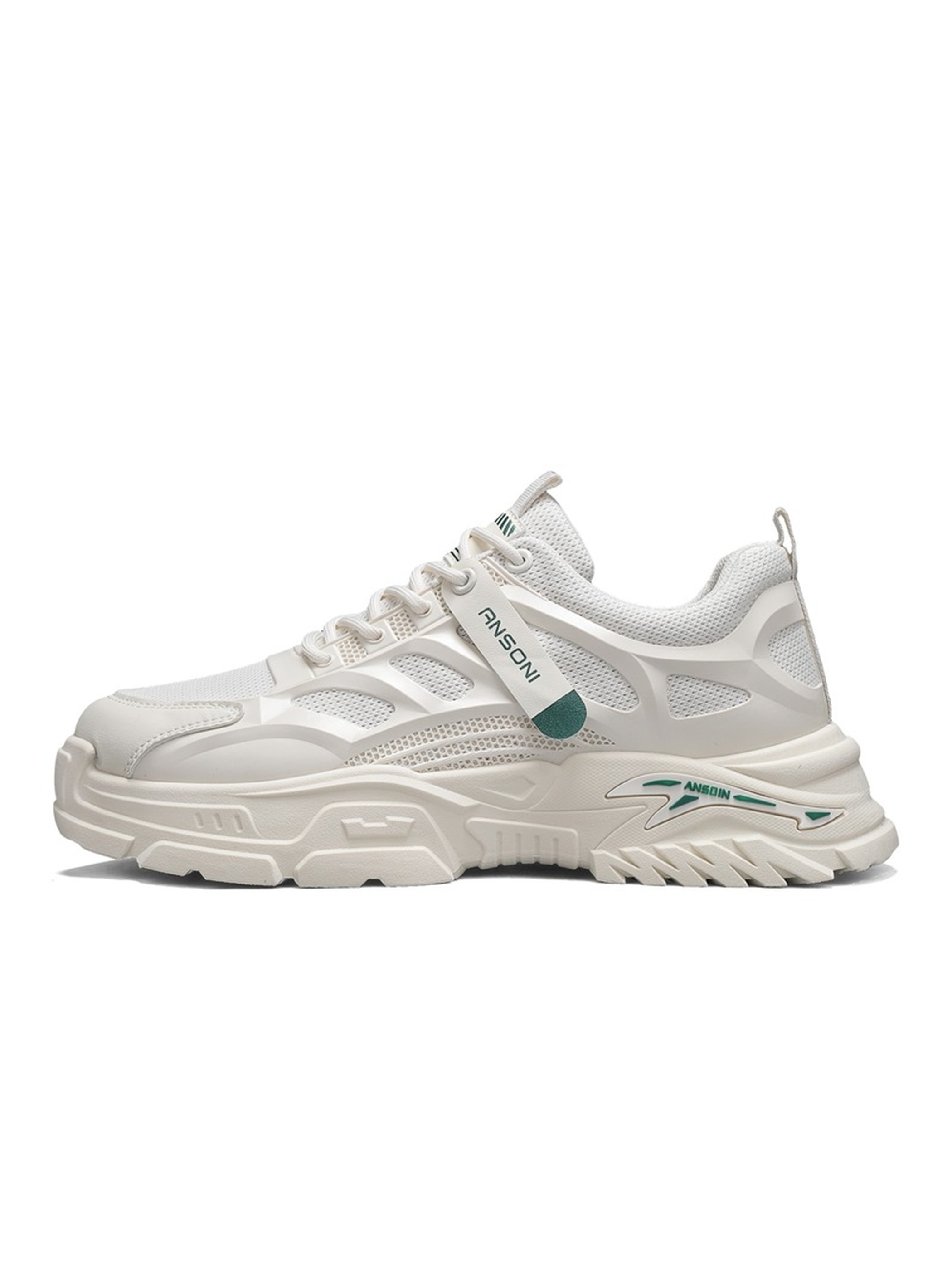 Men Mesh Lace-Up Sports Sneakers