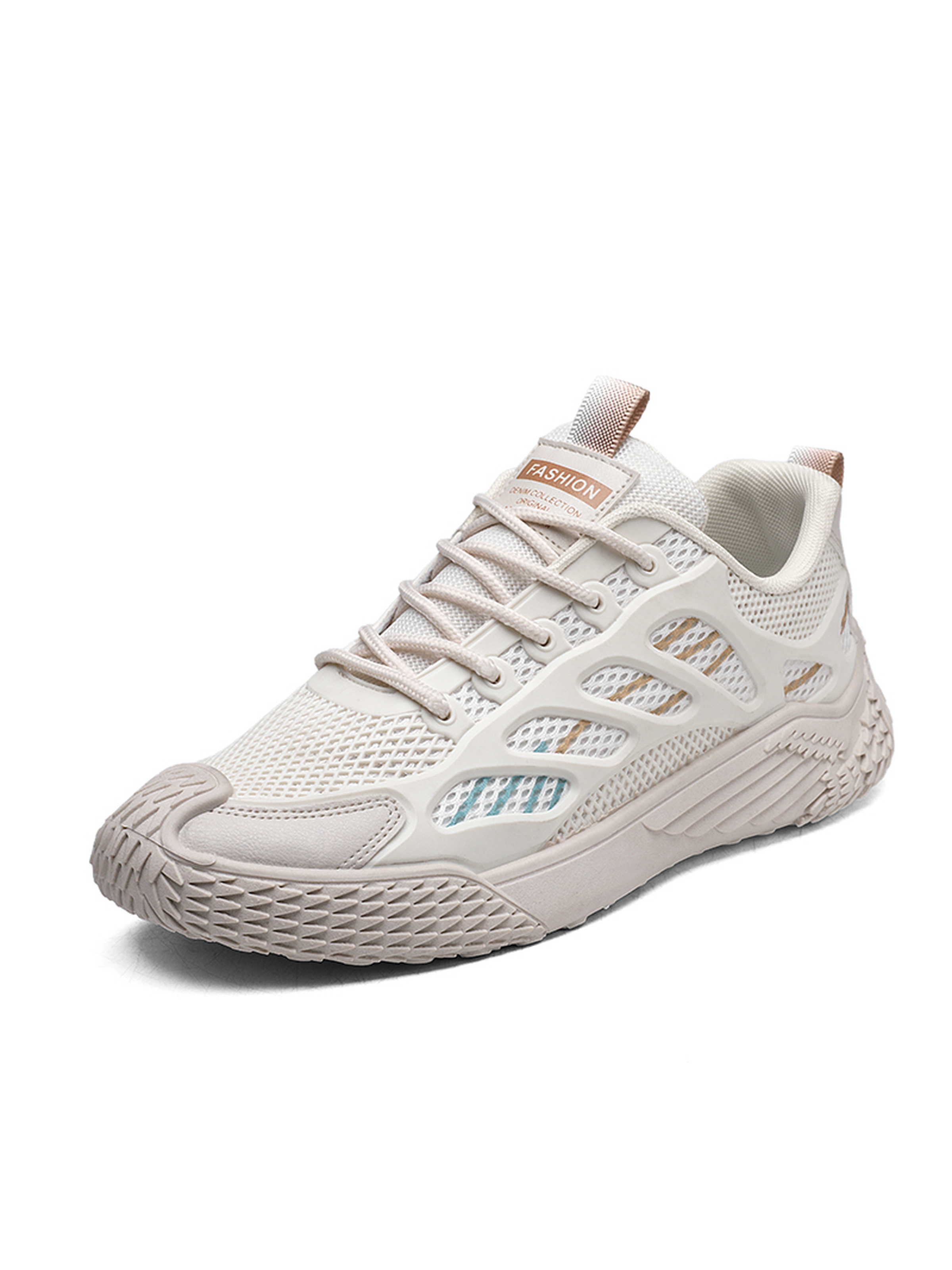 Men Mesh Lace-Up Sports Sneakers