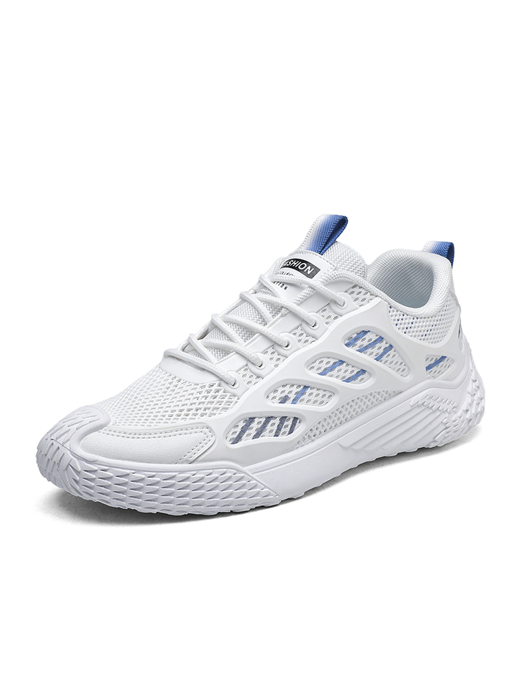 Men Mesh Lace-Up Sports Sneakers