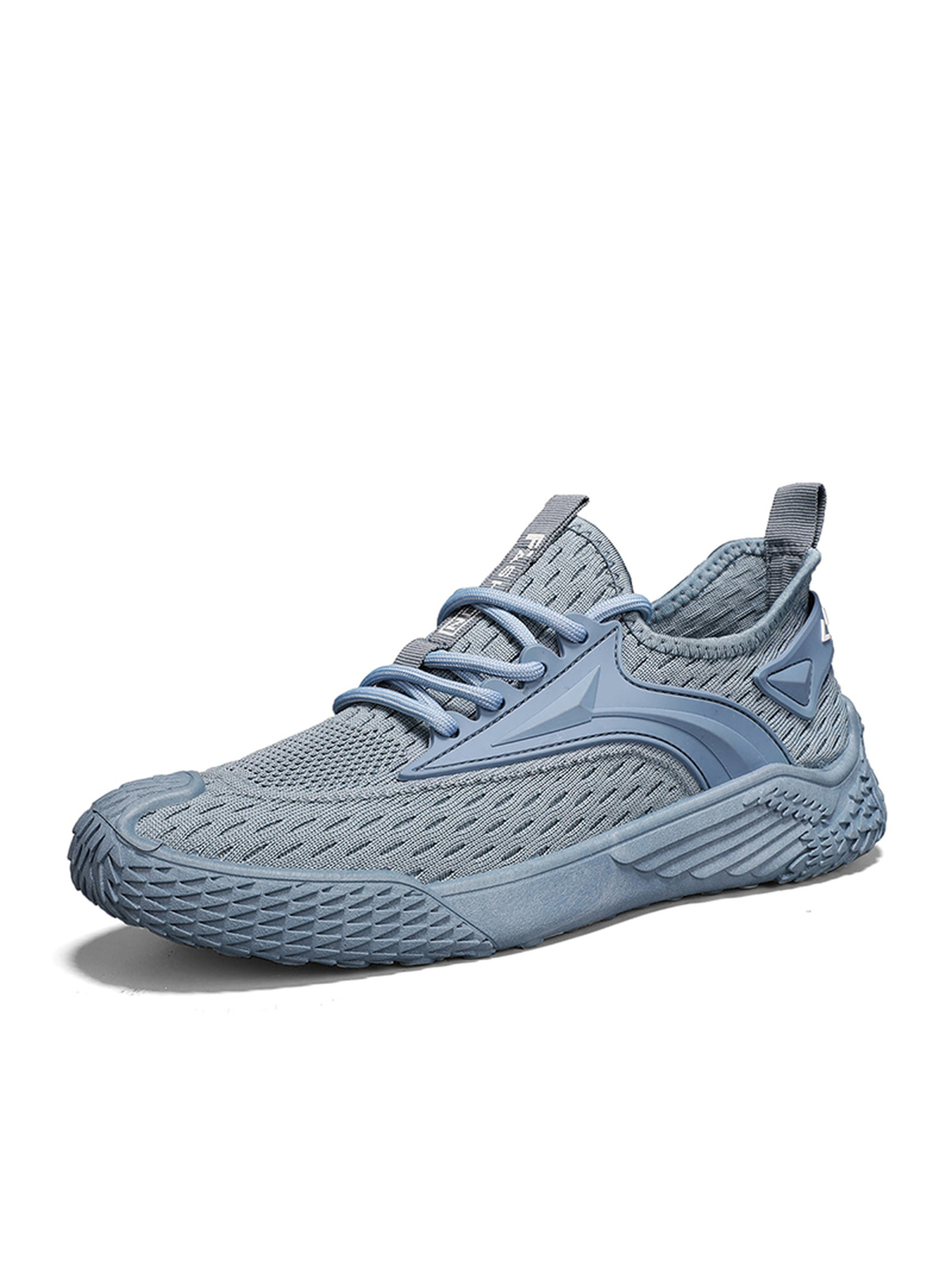 Men Flyknit Lace-Up Sports Sneakers