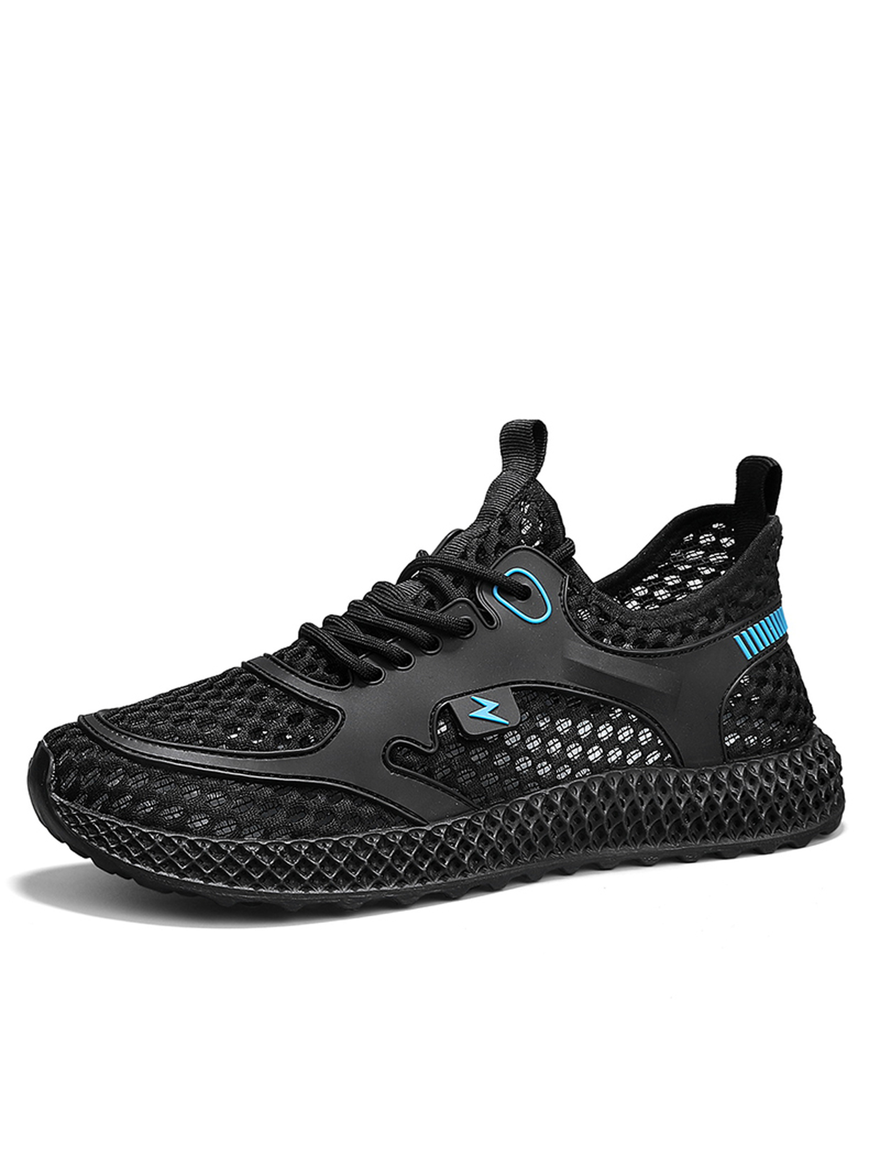 Men Breathable Mesh Flyknit Sneakers