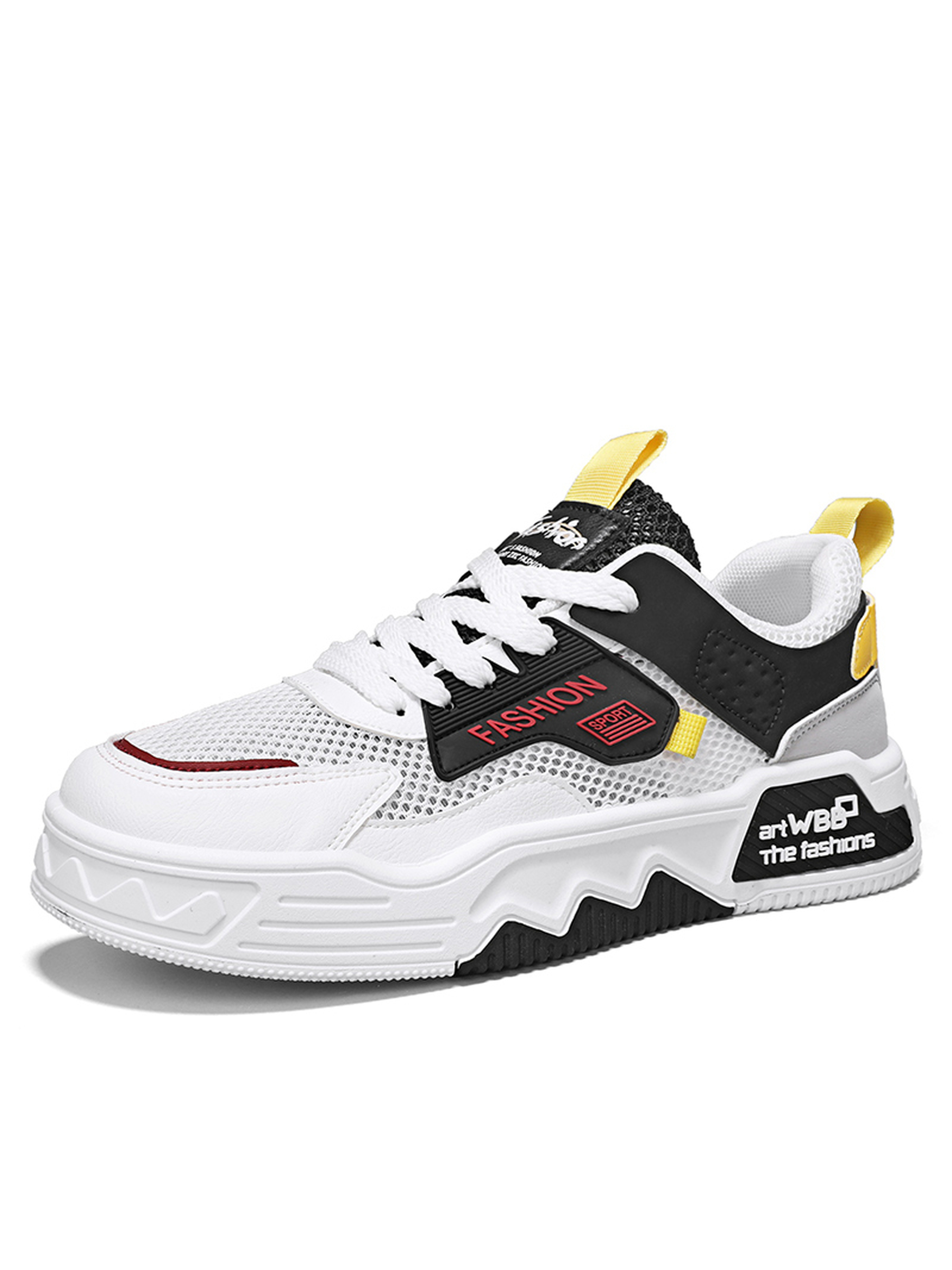 Men Breathable Low Top Casual Sneakers