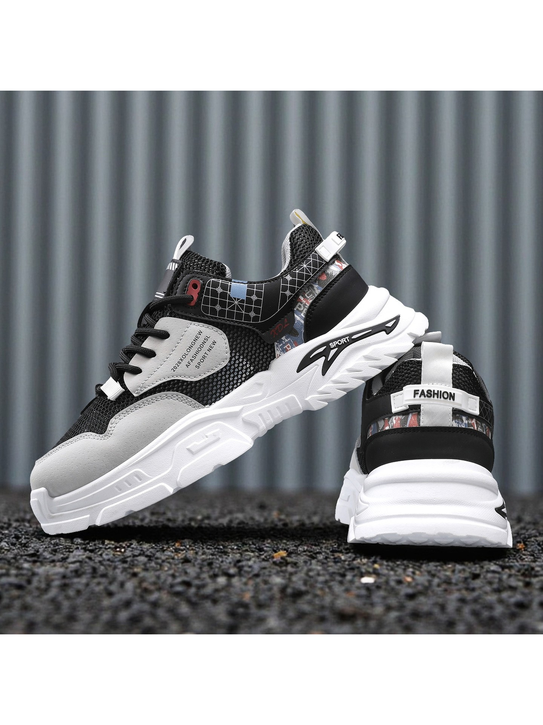 Men Breathable Utility Casual Sneakers