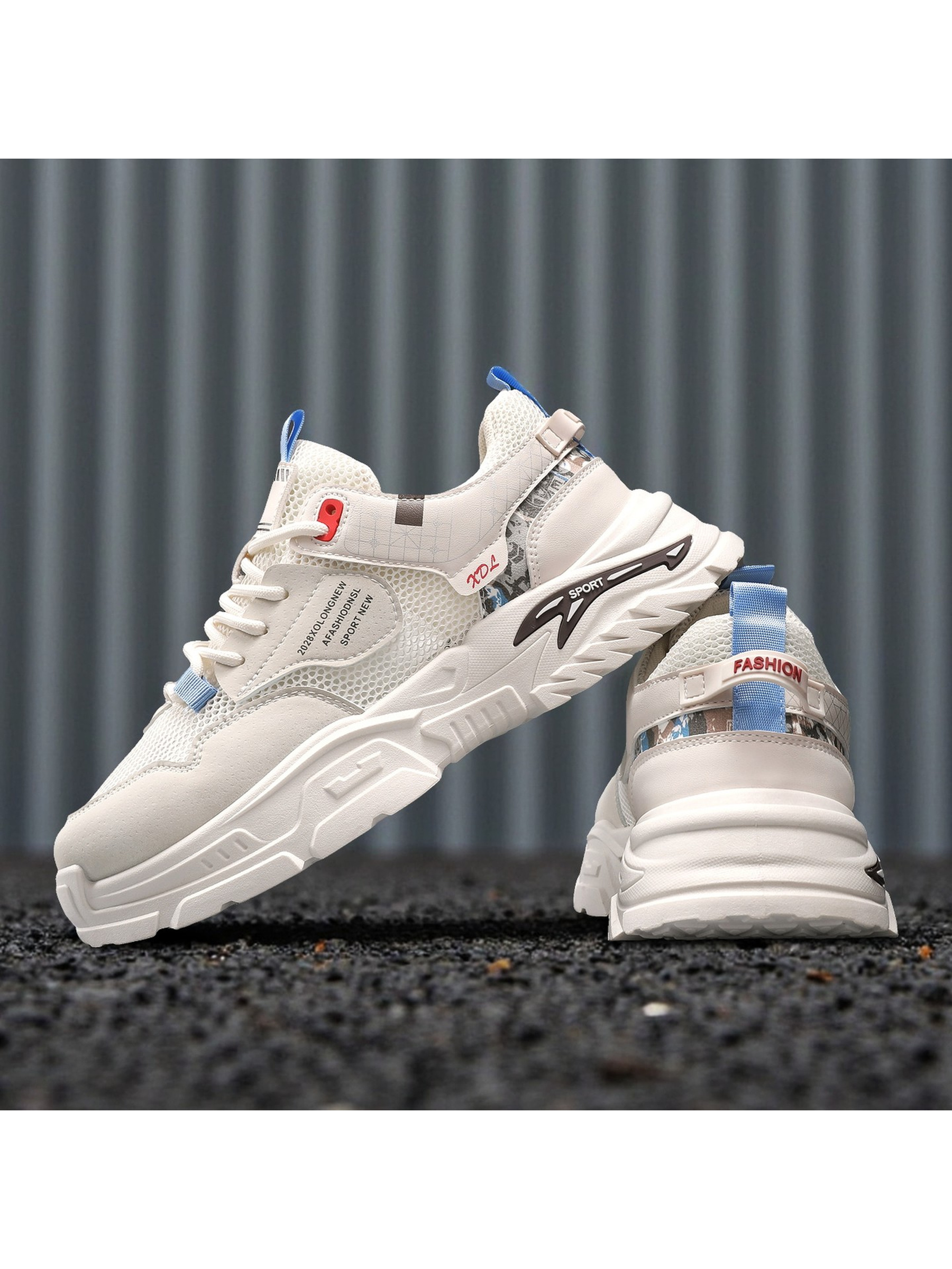 Men Breathable Utility Casual Sneakers