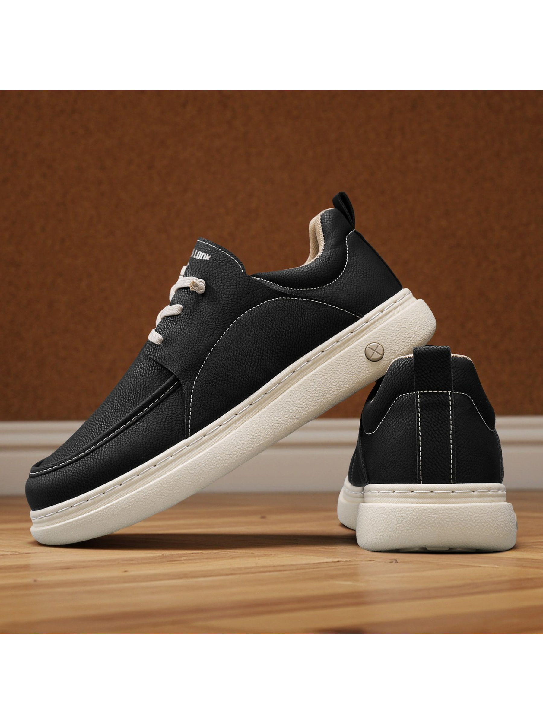 Men PU Slip-On Casual Loafers