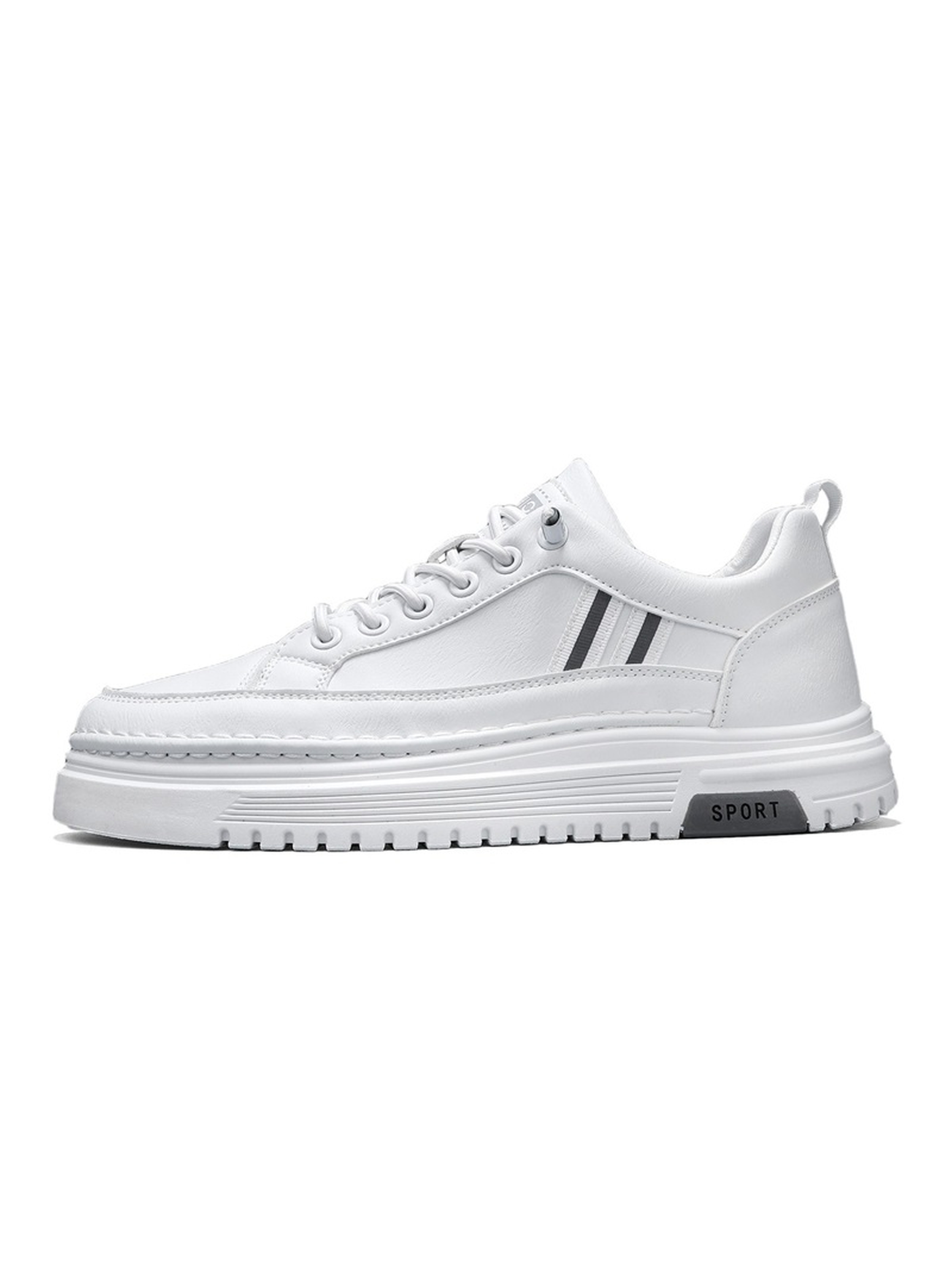 Men PU Platform Casual Sneakers