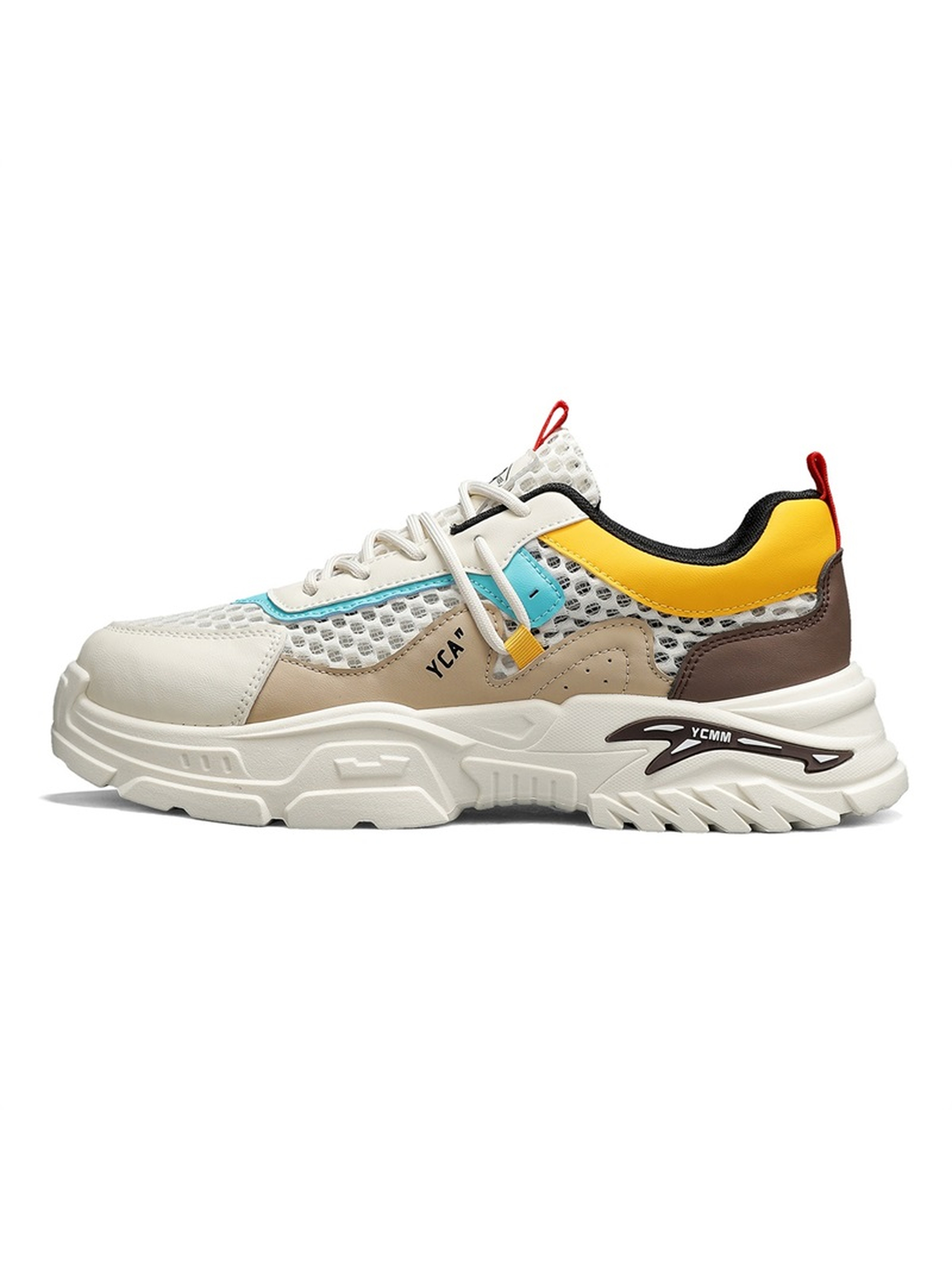 Men Breathable Mesh Chunky Sneakers