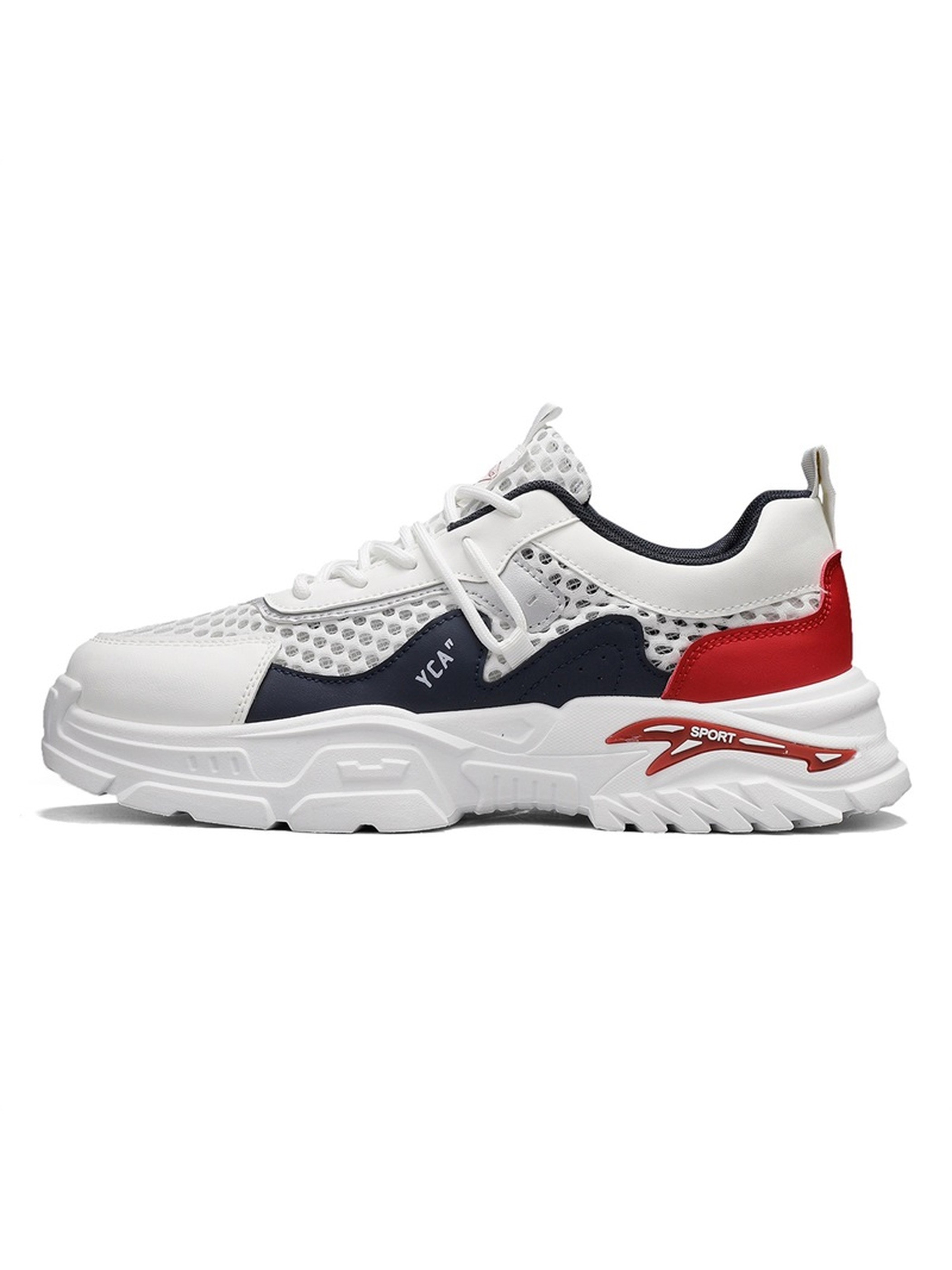 Men Breathable Mesh Chunky Sneakers