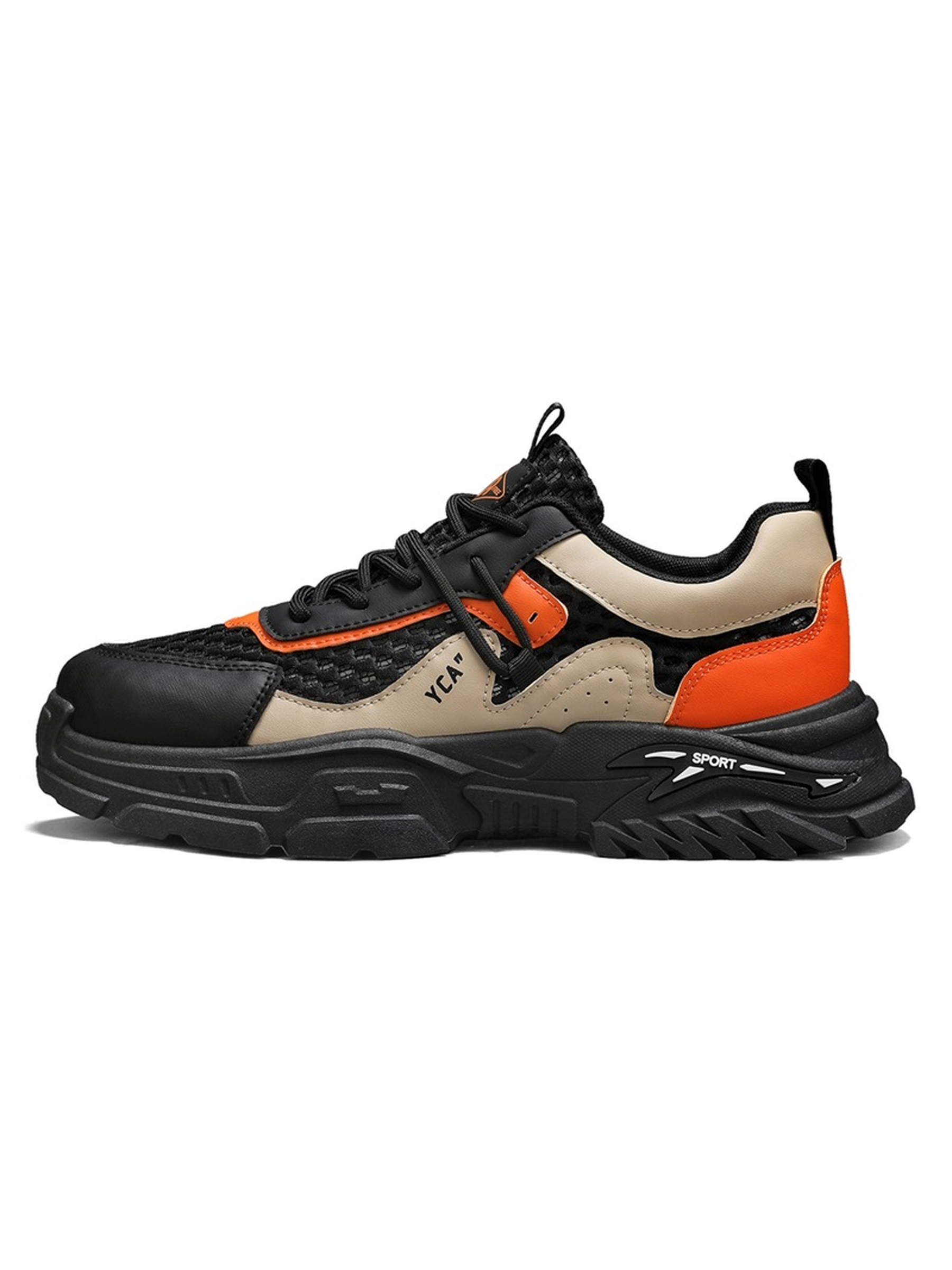 Men Breathable Mesh Chunky Sneakers