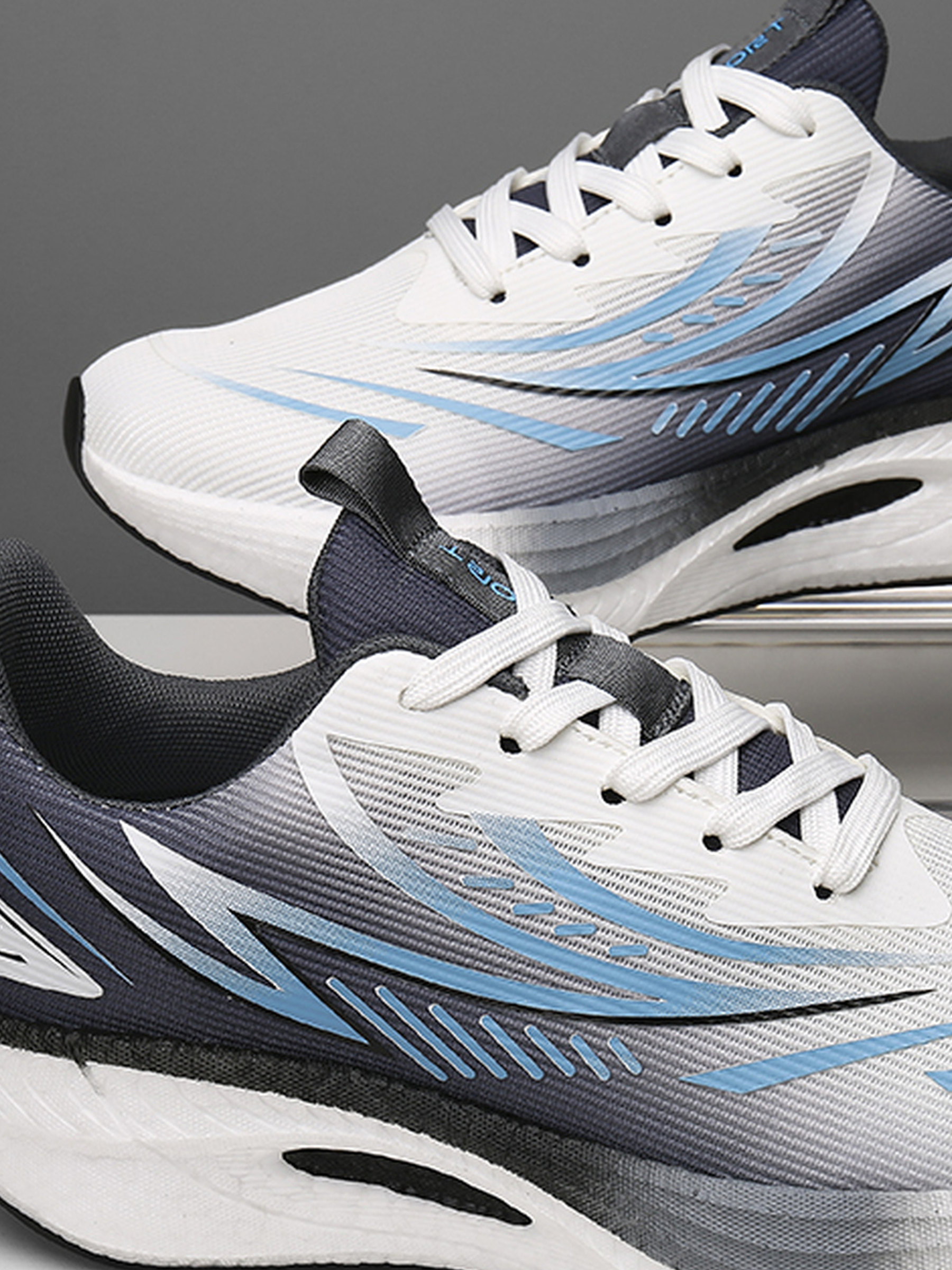 Men Lightweight Carbon-Plate Running Shoes