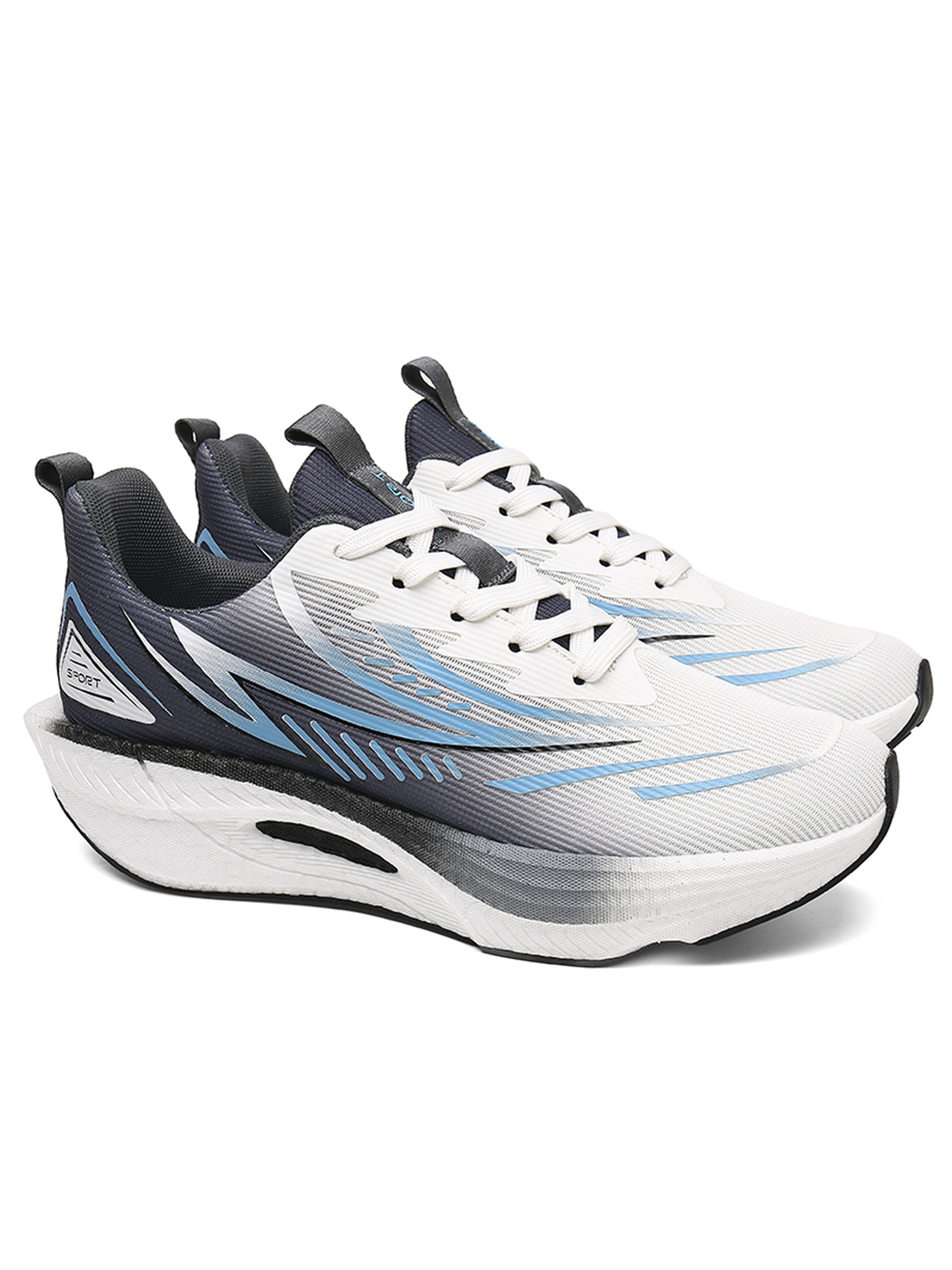Men Lightweight Carbon-Plate Running Shoes