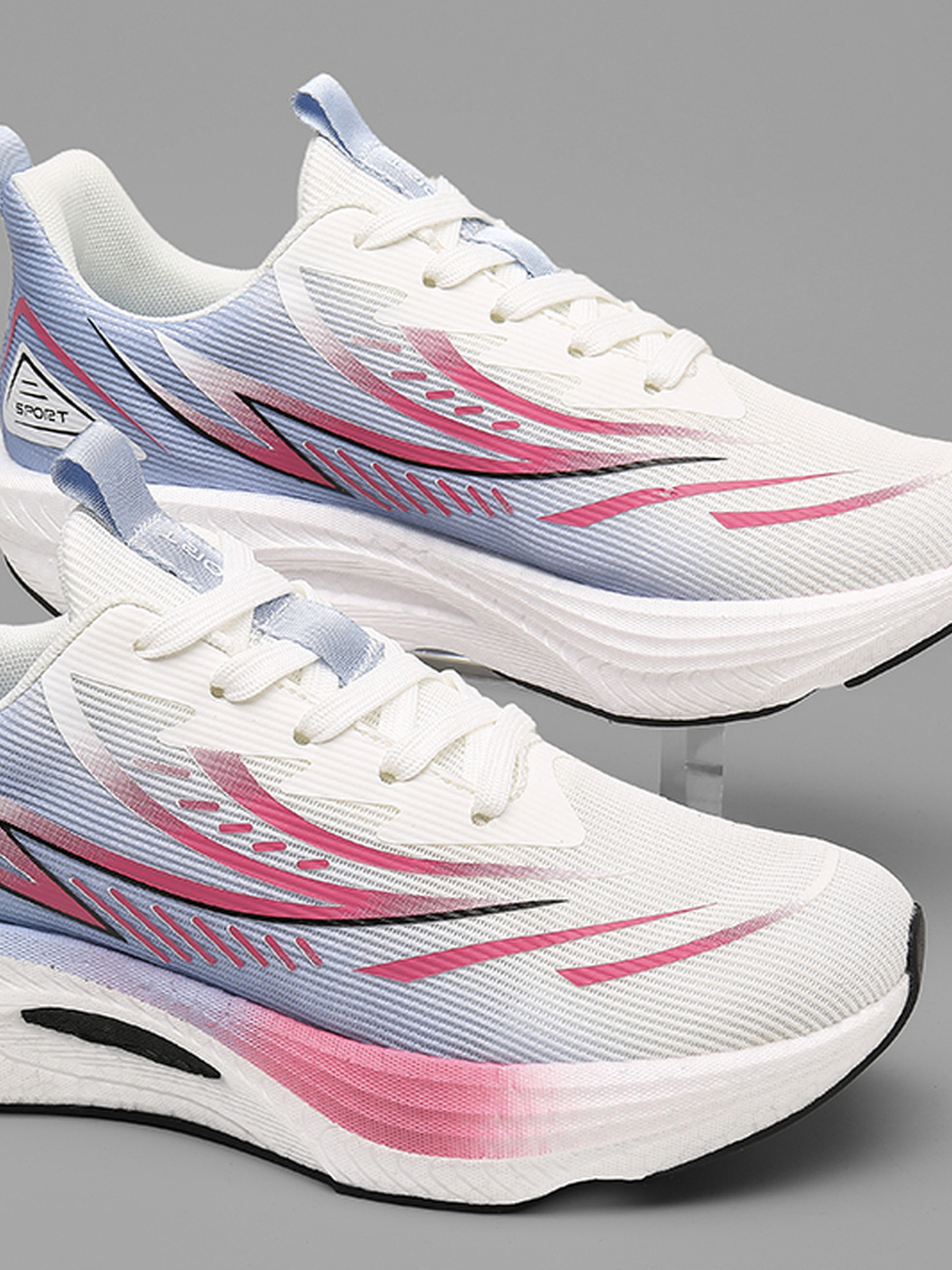 Men Lightweight Carbon-Plate Running Shoes