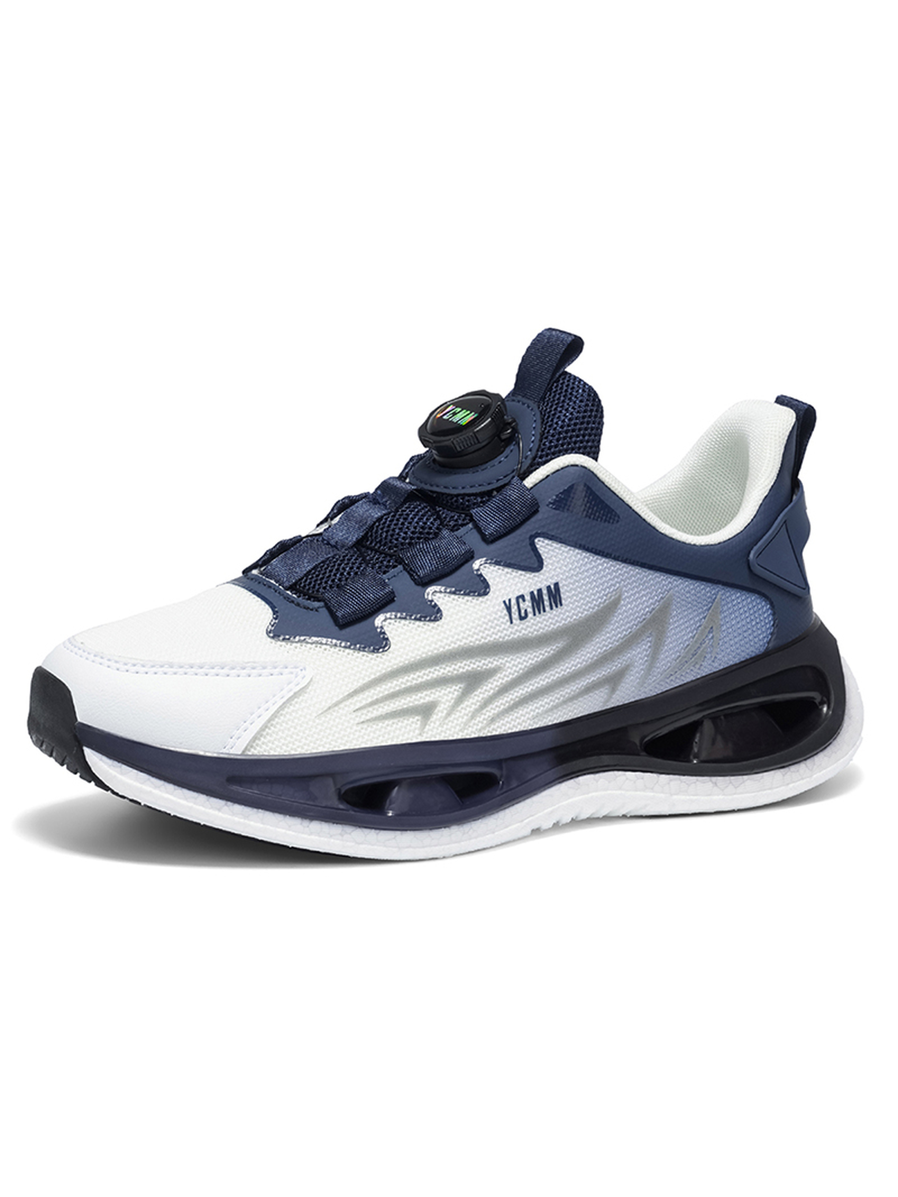 Men Breathable Wide-Fit Sports Sneakers