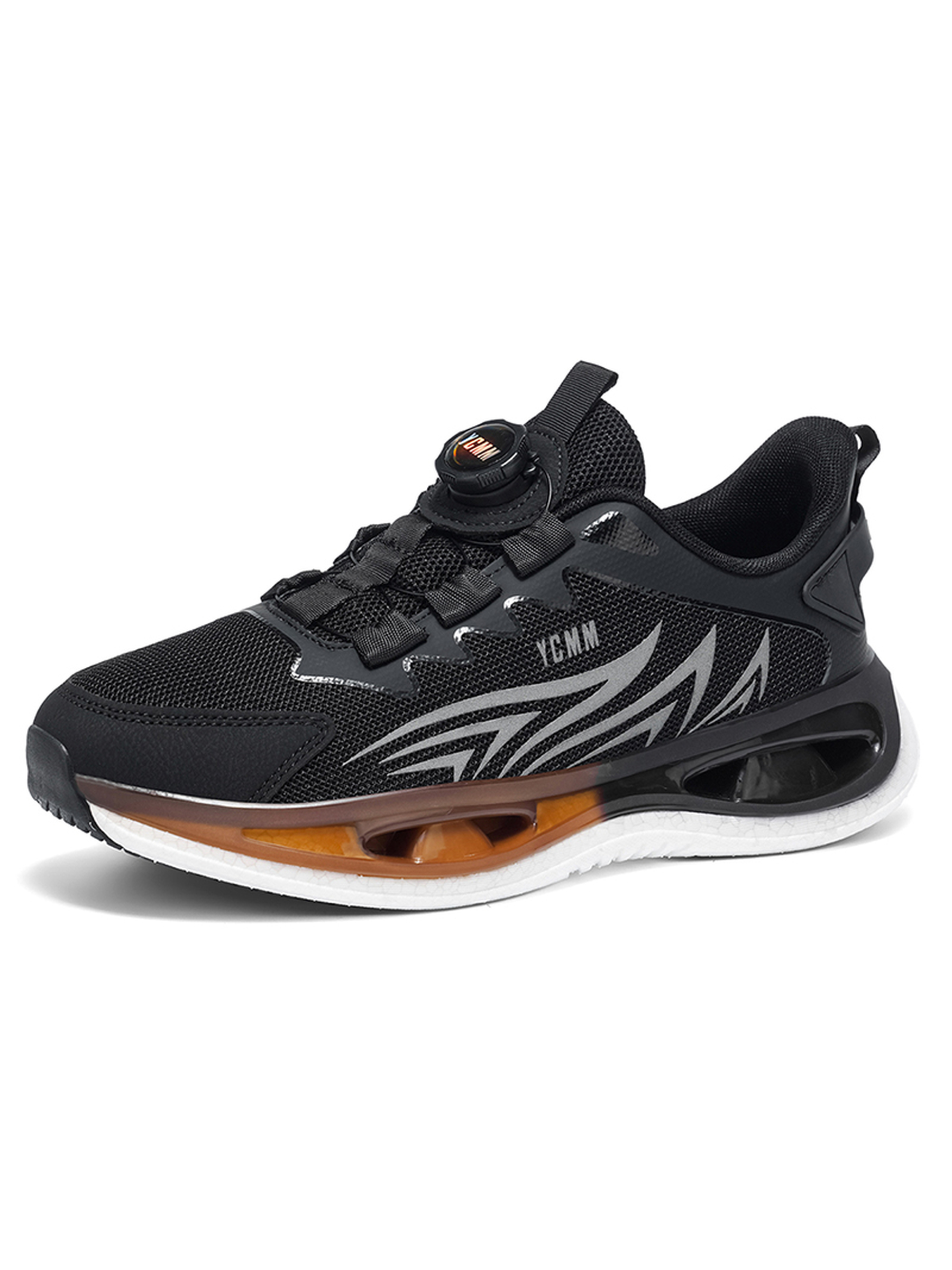Men Breathable Wide-Fit Sports Sneakers