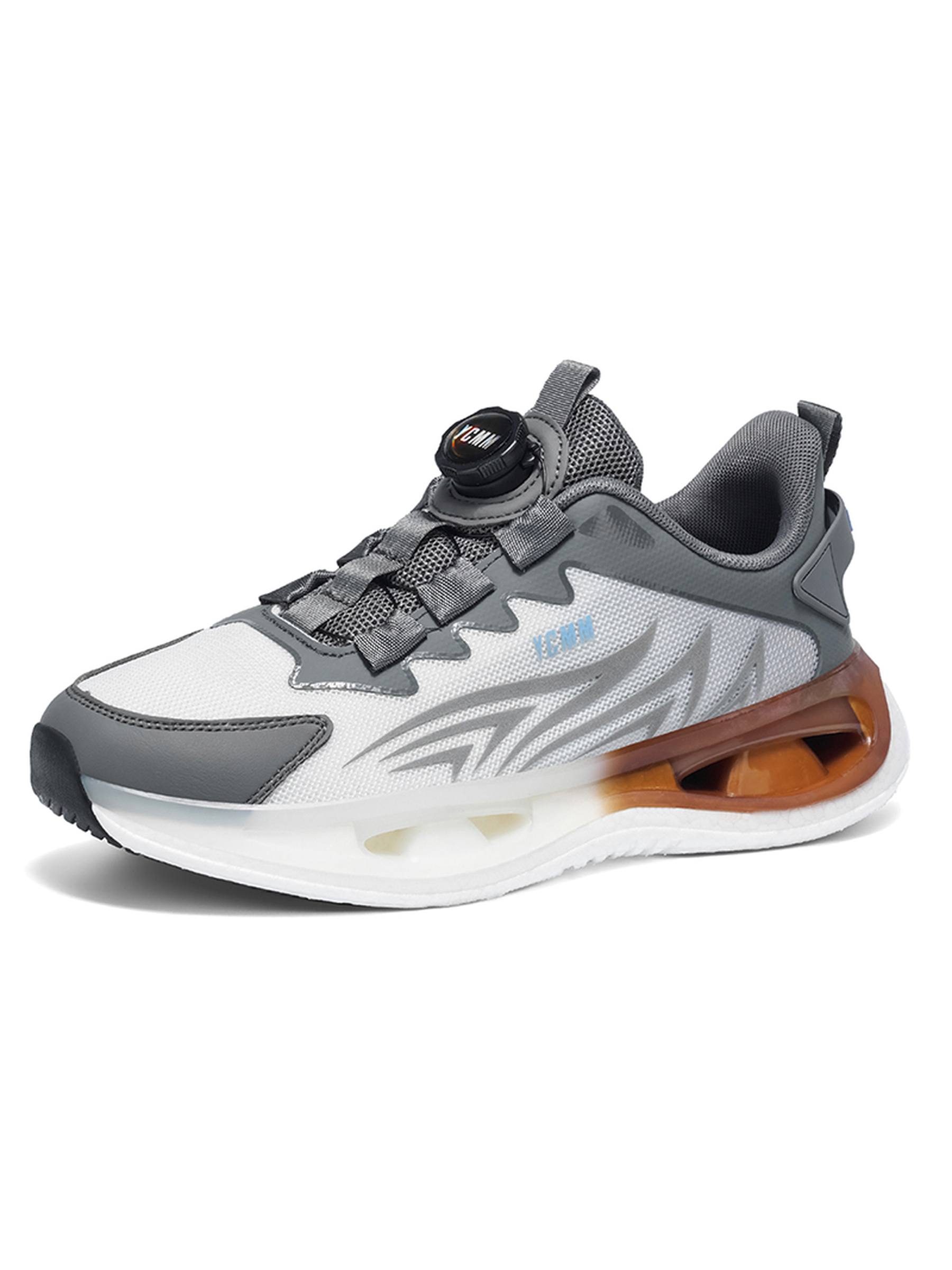 Men Breathable Wide-Fit Sports Sneakers