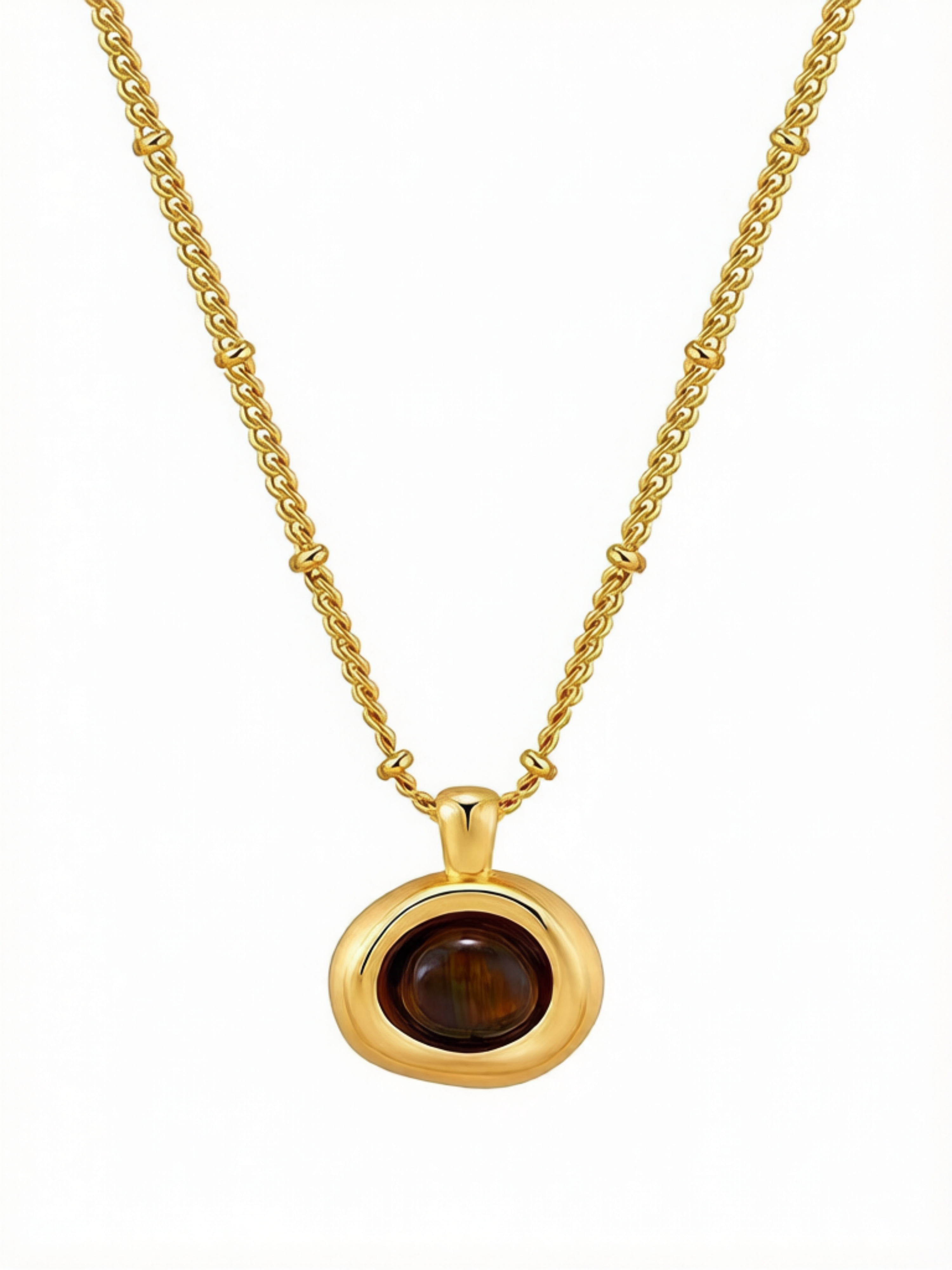 Gold Plated Pendant Necklace