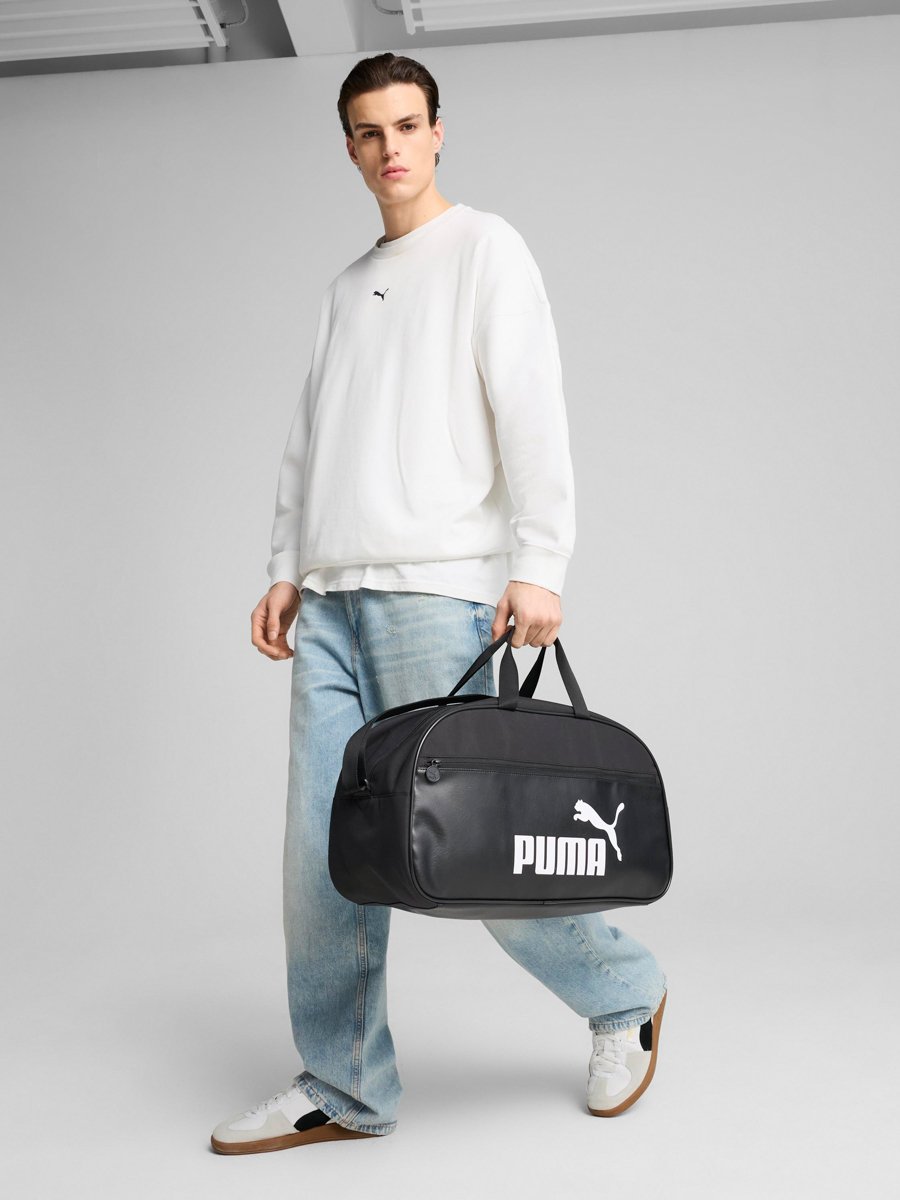 Black Campus Grip Bag