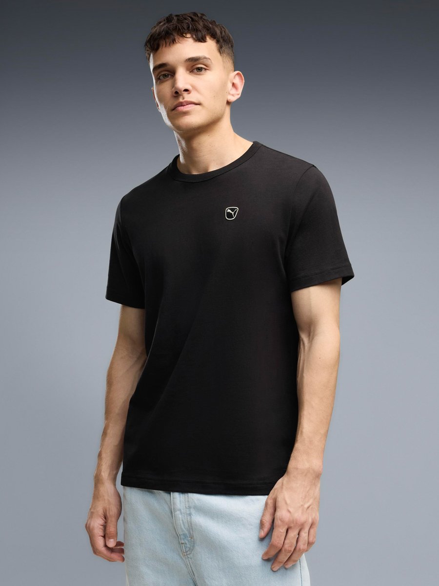 Black Essential Elevated T-Shirt