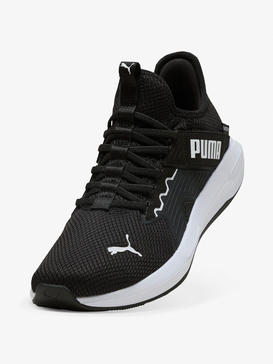 Black Softride Enzo 5 Slip Tech Running Shoes