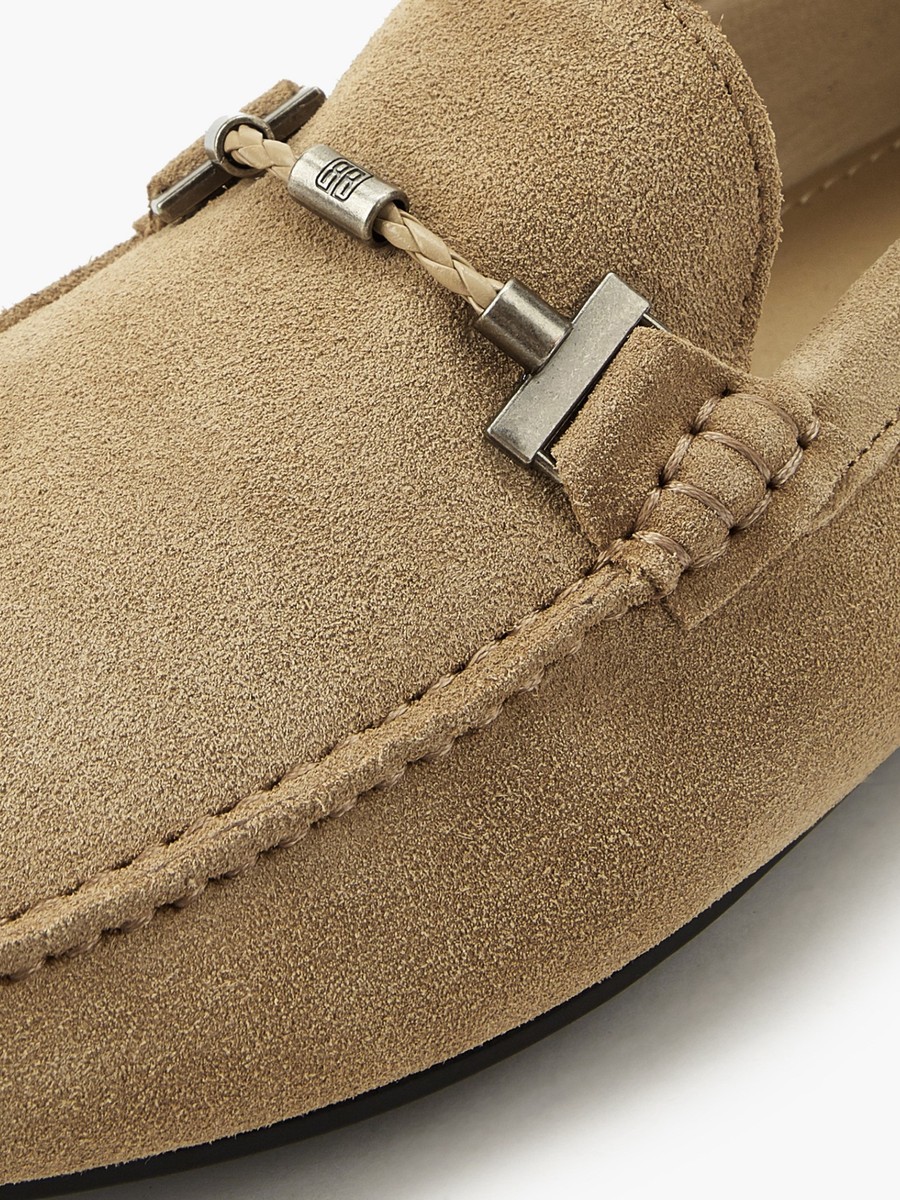 Men Slip-On Leather Loafers