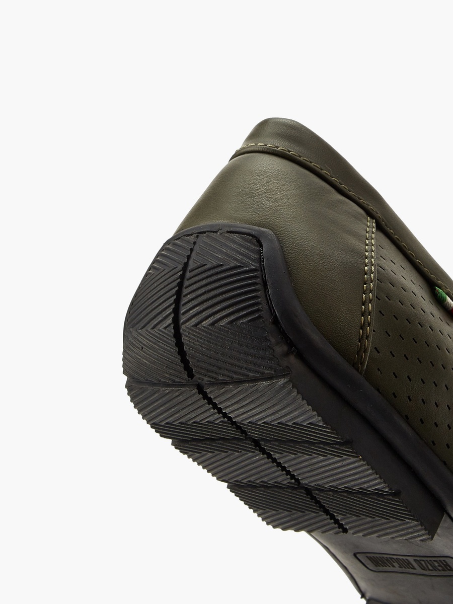 Men Textured Loafers