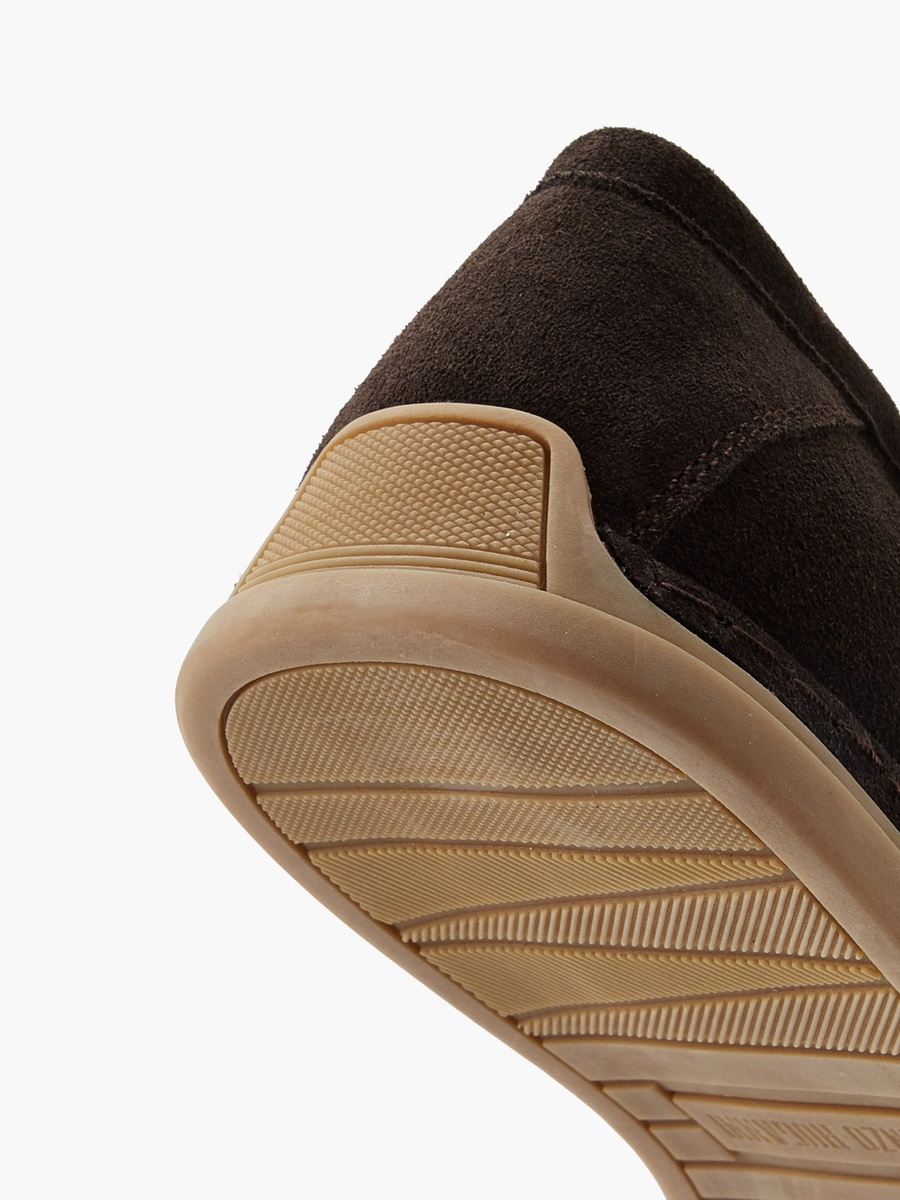 Men Textured Slip-On Loafers