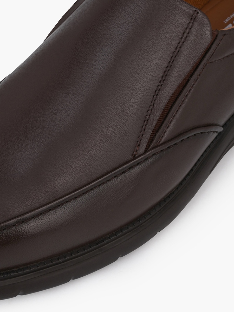 Men Leather Slip-On Loafers