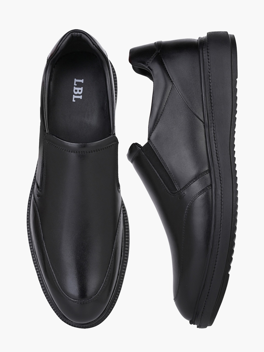 Men Leather Slip-On Loafers