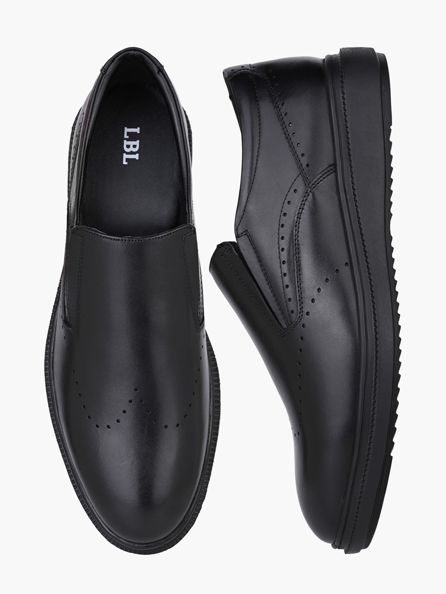 Men Leather Slip-On Loafers