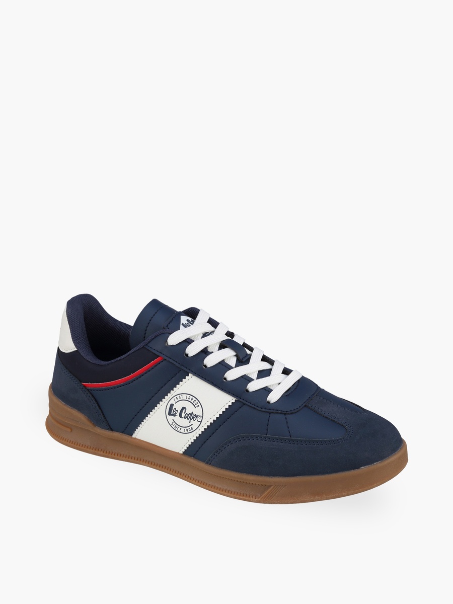 Men Lace-Up Ankle Sneakers