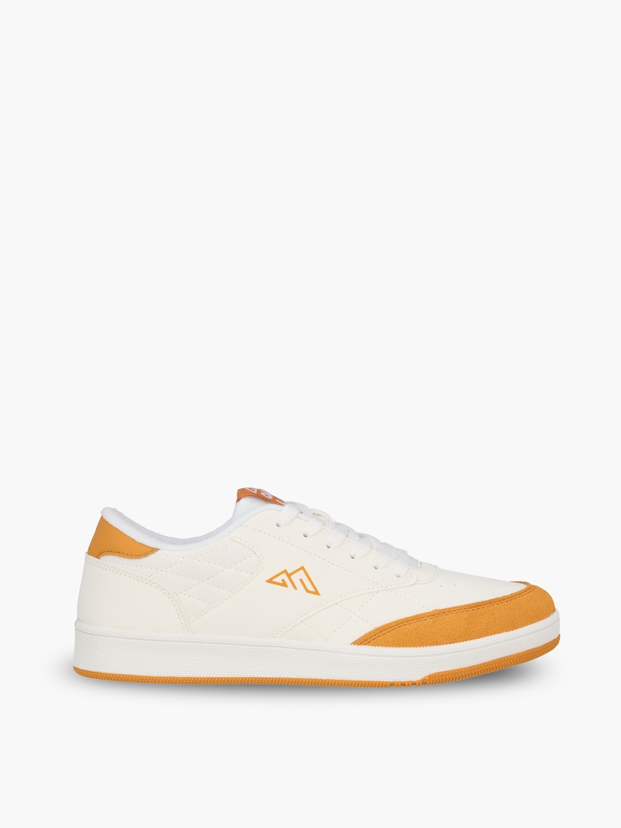 حذاء سنيكرز بنمط كتل الالوان بطول الكاحل برباط غلق للرجال