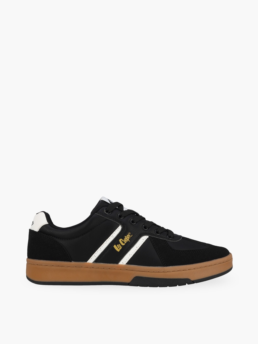Men Logo Print Lace-Up Sneakers
