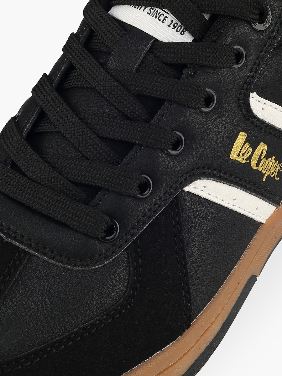 Men Logo Print Lace-Up Sneakers