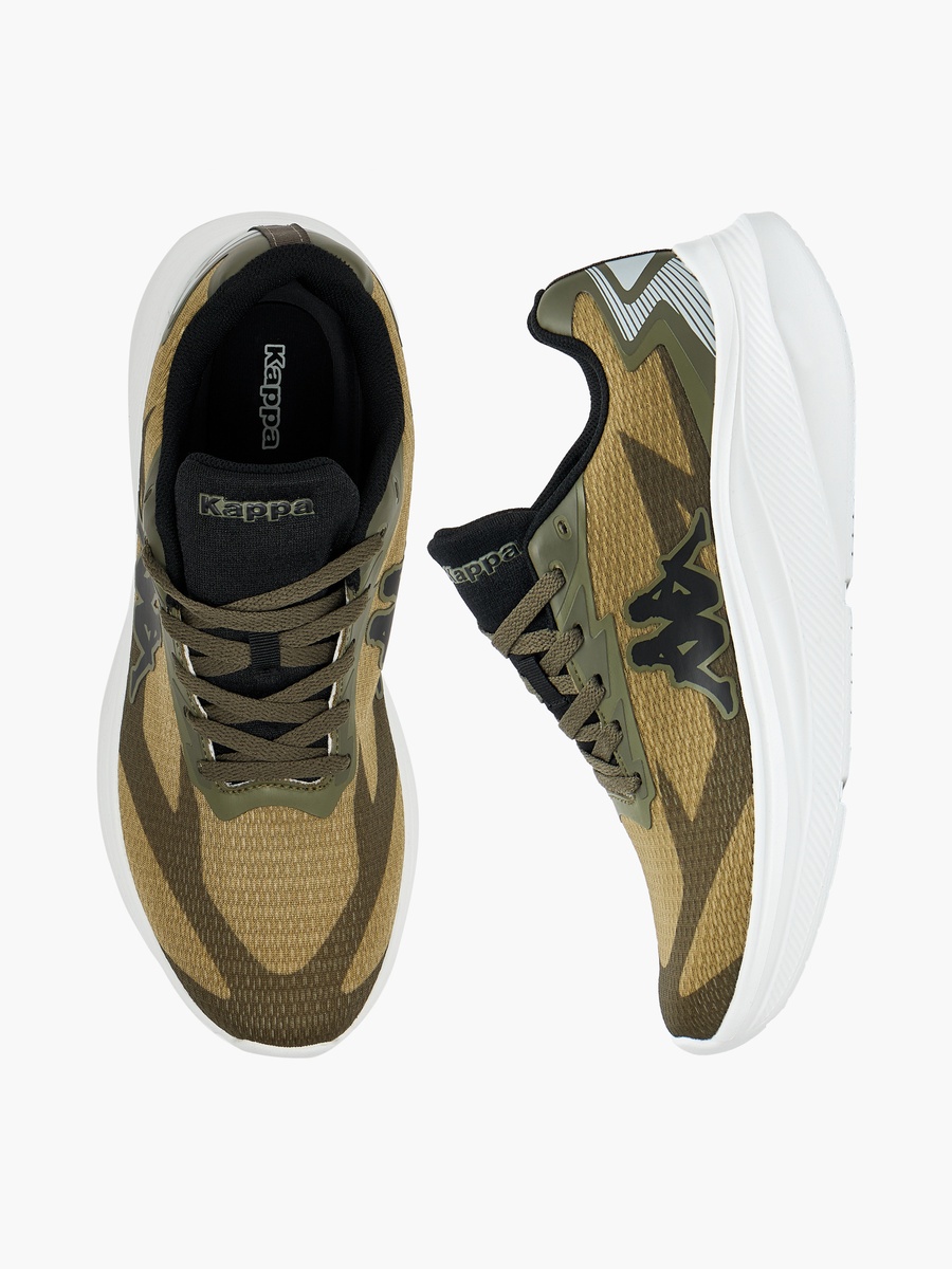 Men Logo Print Lace-Up Sports Shoes