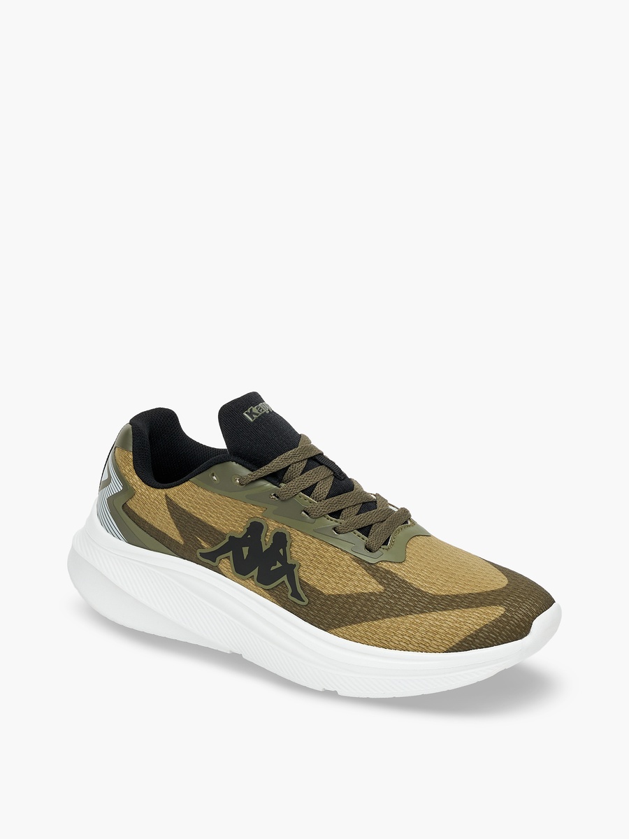 Men Logo Print Lace-Up Sports Shoes