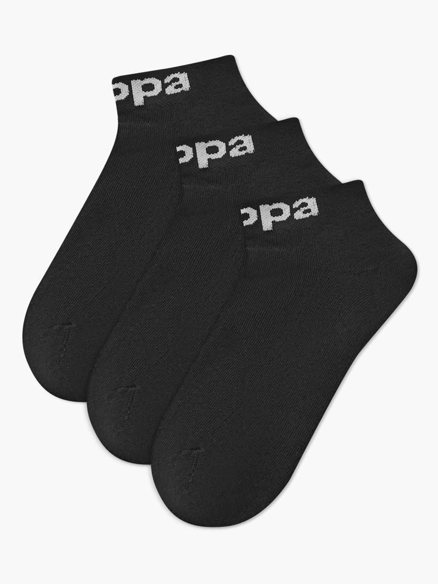 Men Logo Ankle Socks - Set of 3