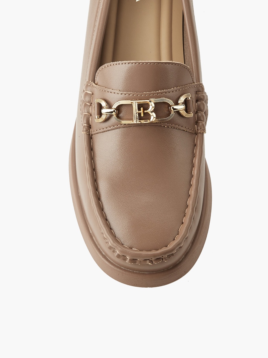 Women Block Heel Loafers