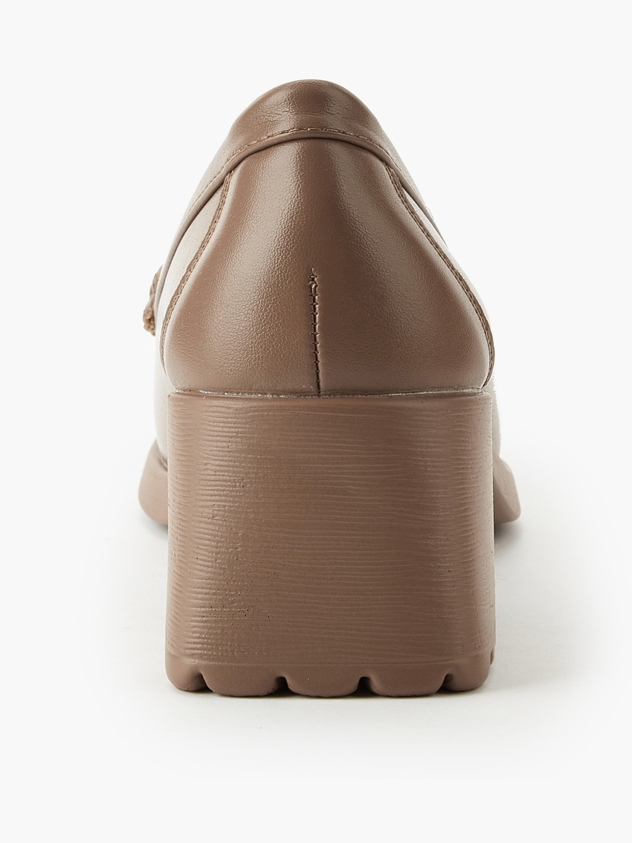 Women Block Heel Loafers