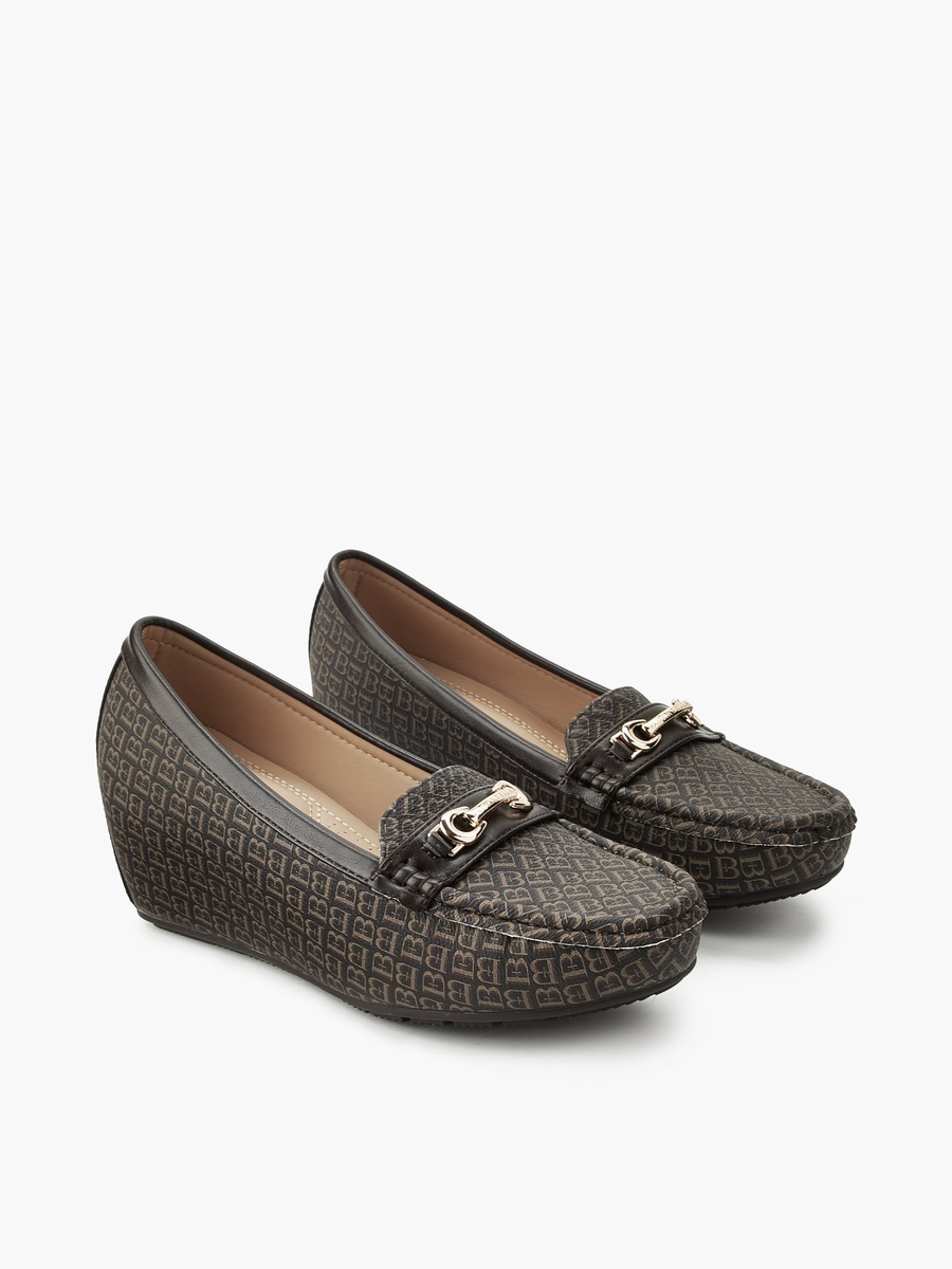 Women Wedge Heel Loafers