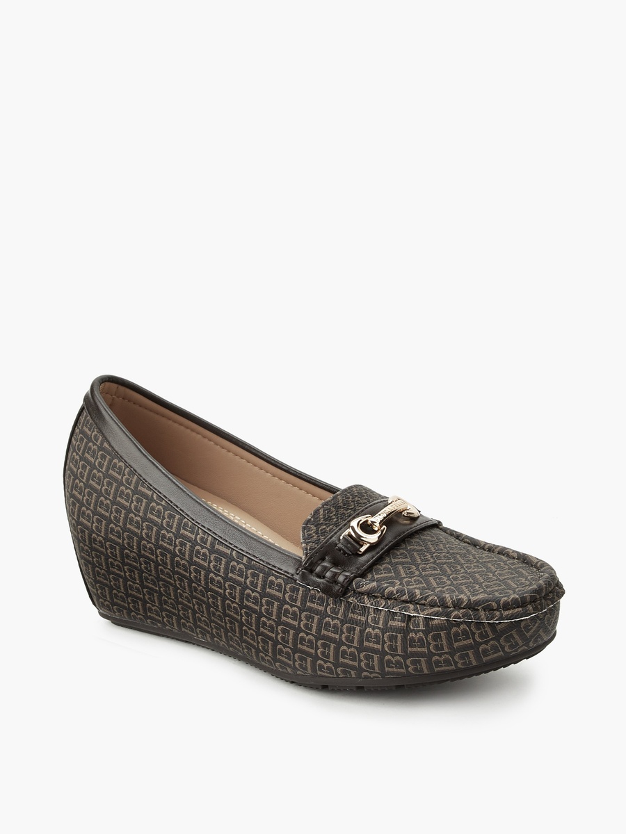 Women Wedge Heel Loafers
