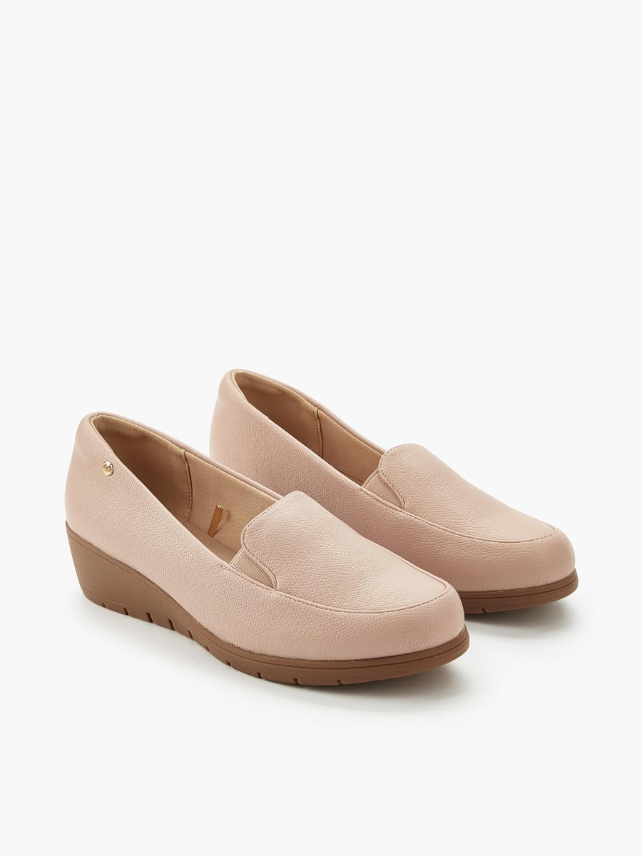 Women Wedge Heel Loafers