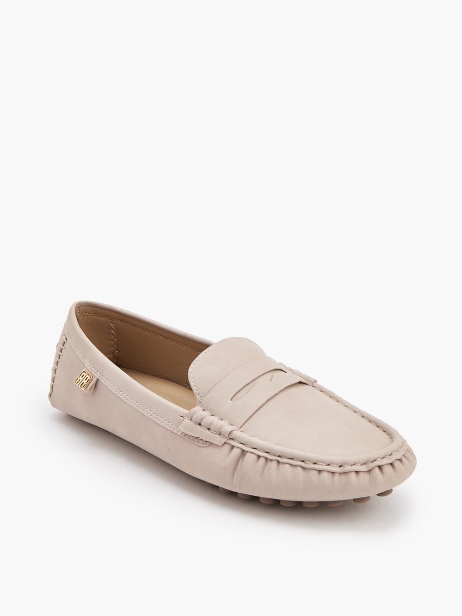Women Animal Print Slip-On Loafers