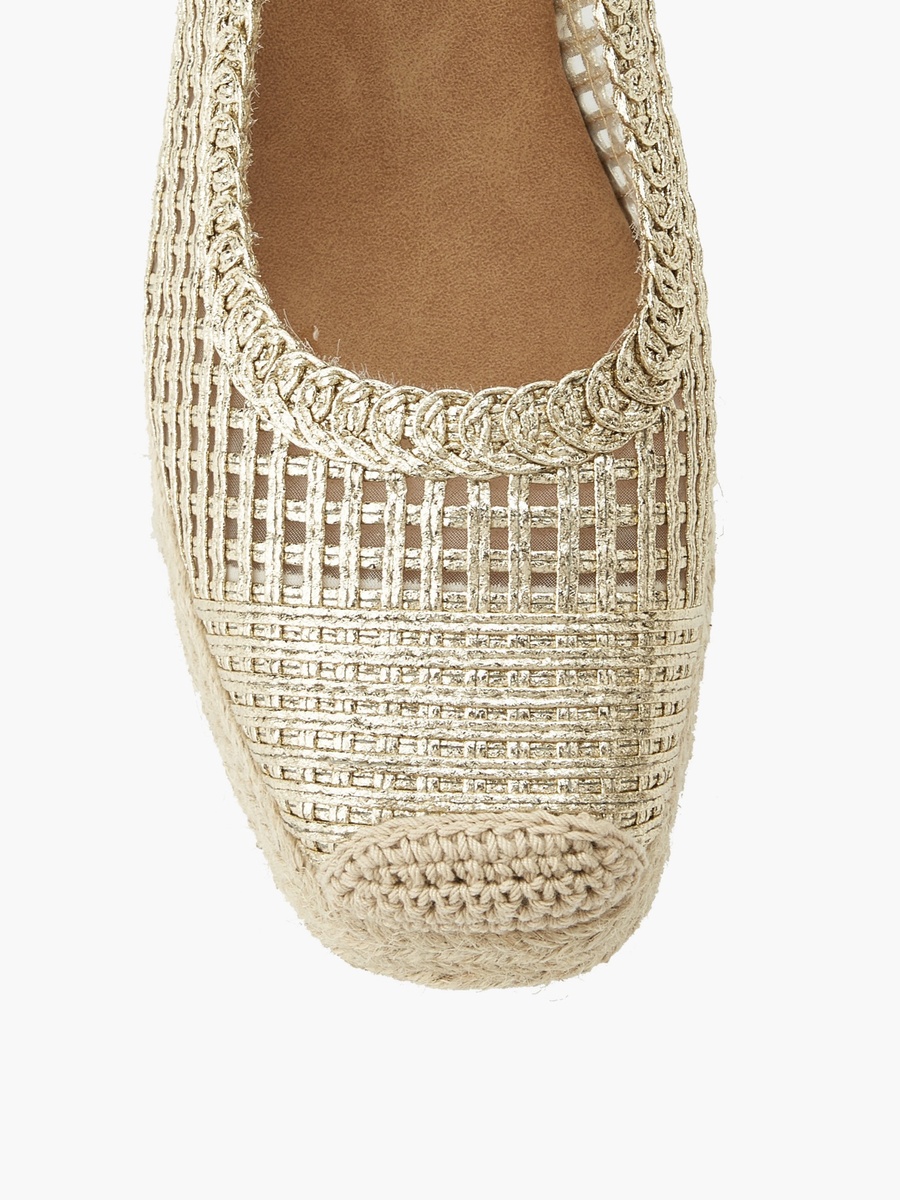 Women Espadrille Slingback Mules