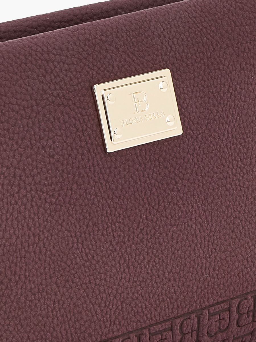 Embossed Clutch with Detachable Handle