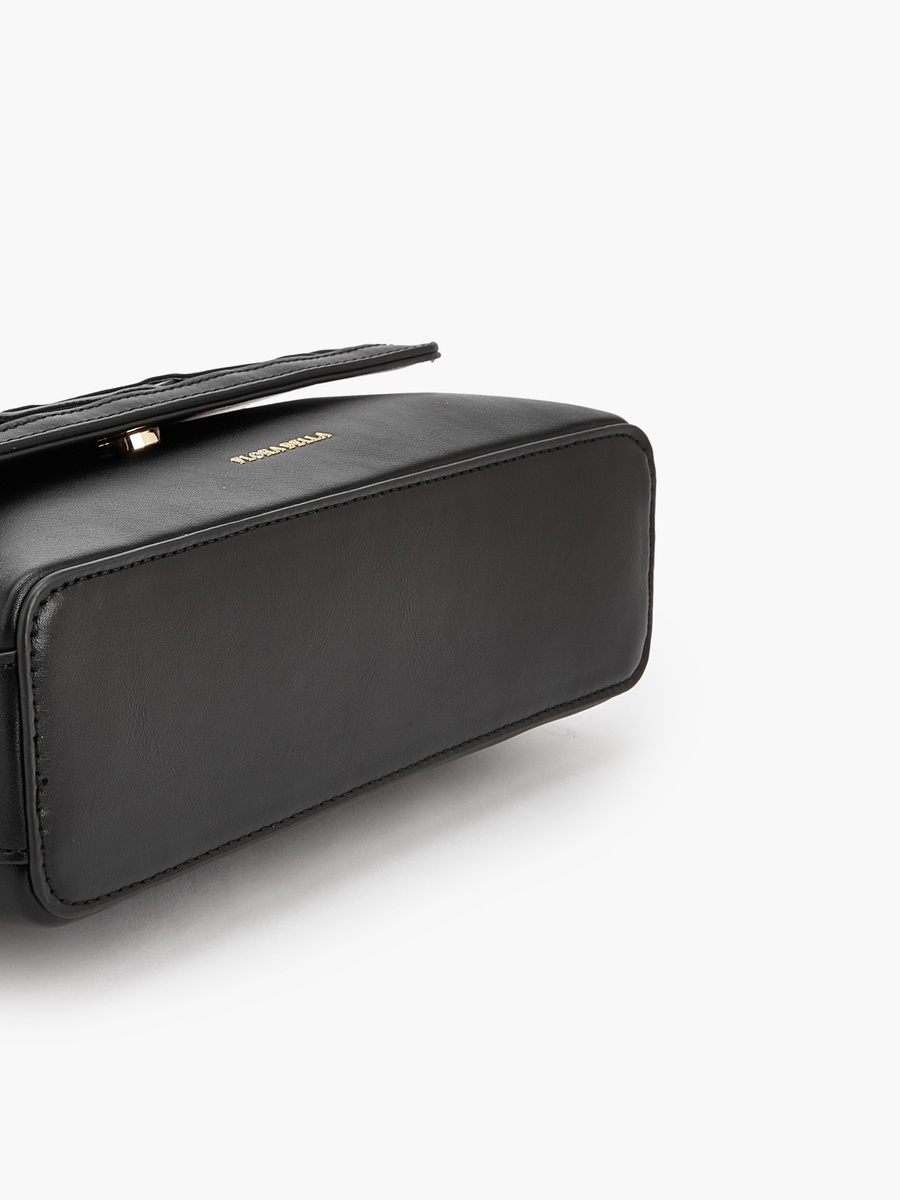 Textured Crossbody Bag with Detachable Strap